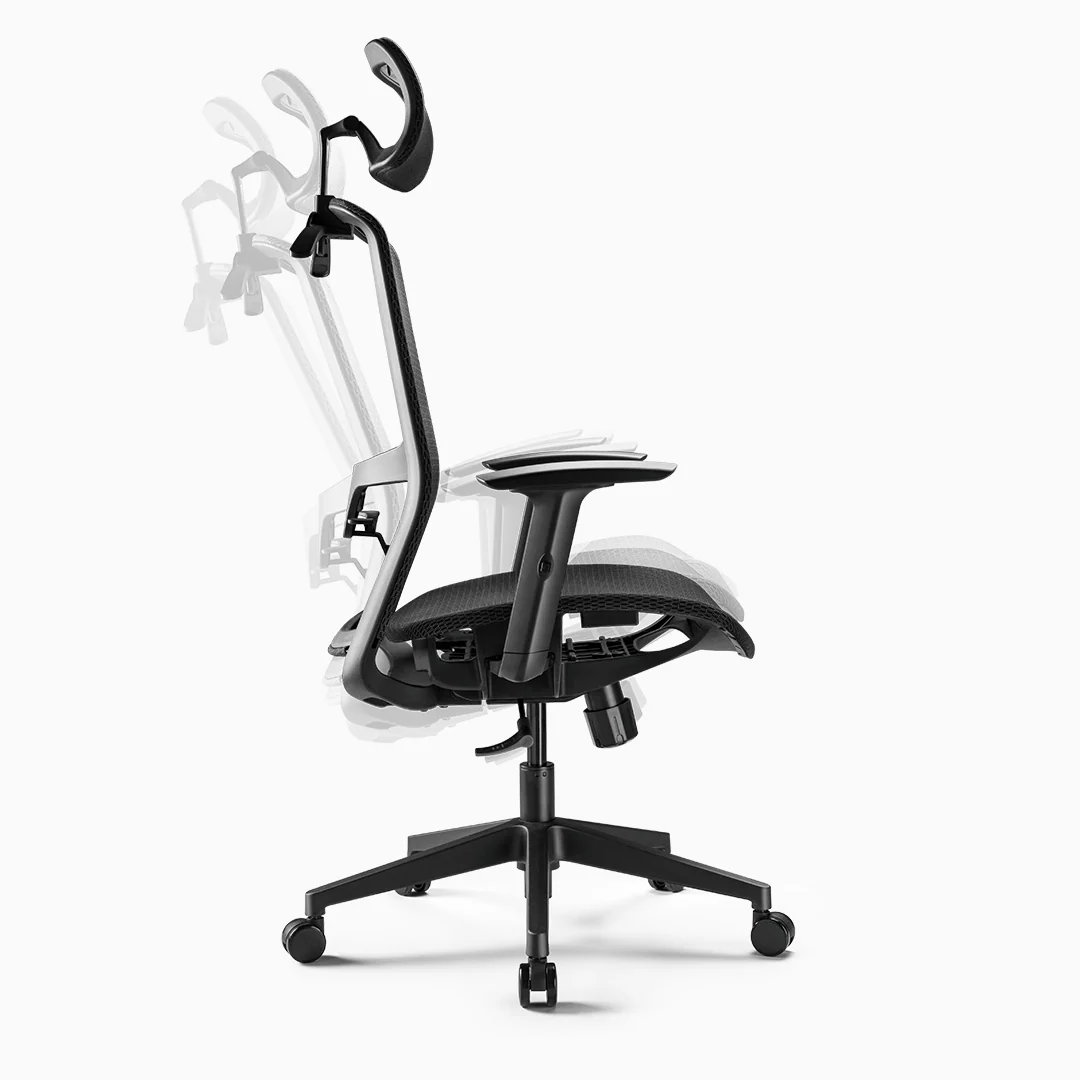 Desky Adjustable High Back Mesh Chair - Image 17