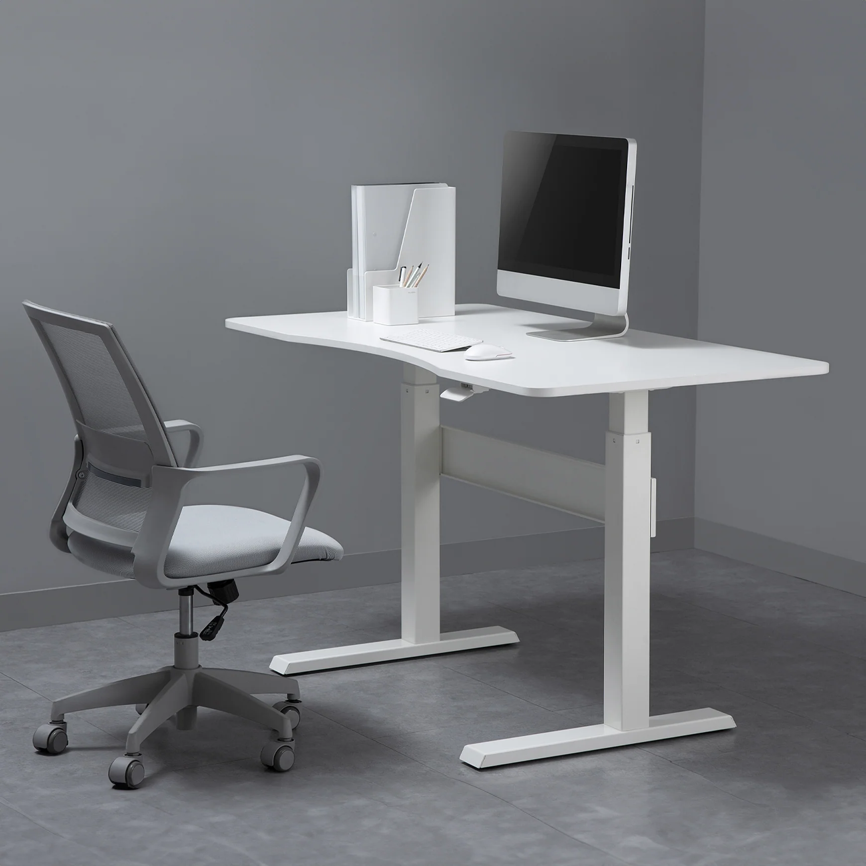 Desky Air Lift Zero Sit Stand Desk - Image 3