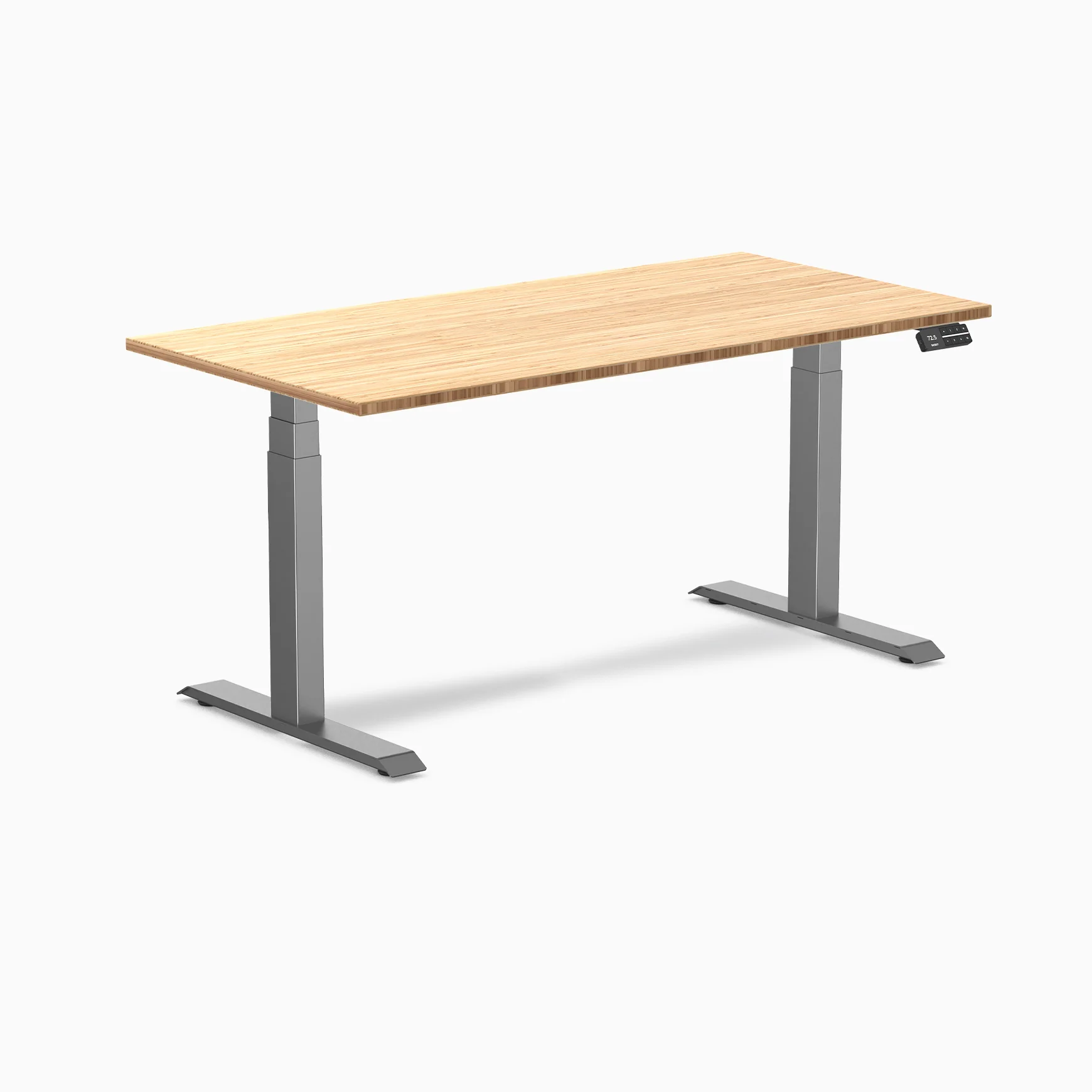 Desky Dual Bamboo Sit Stand Desk - Image 19
