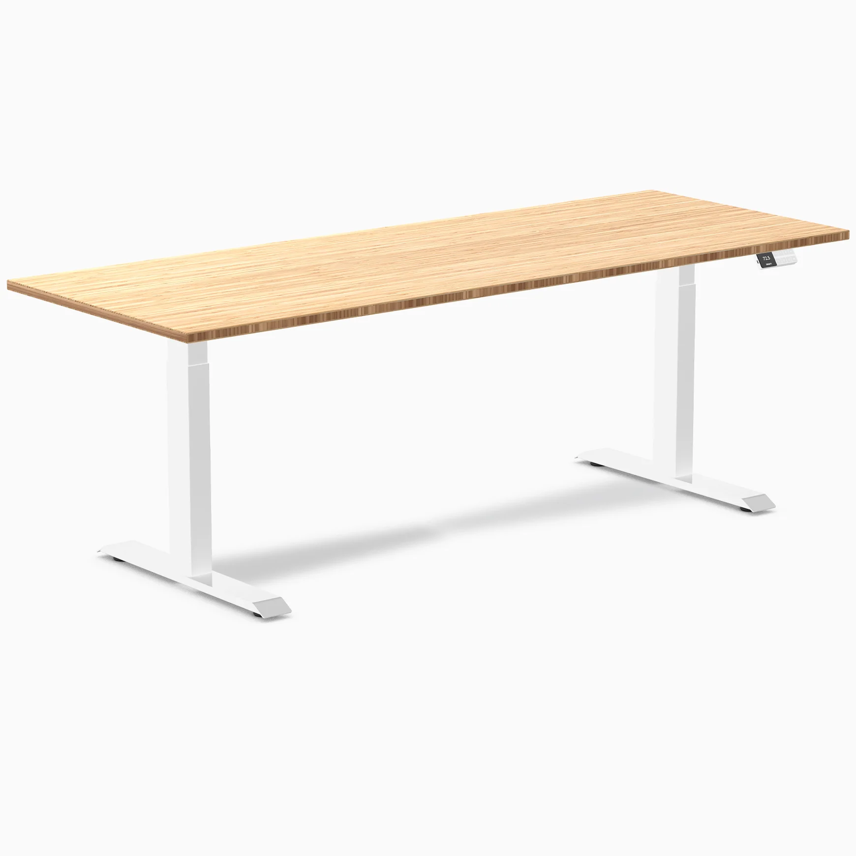 Desky Dual Bamboo Sit Stand Desk - Image 7