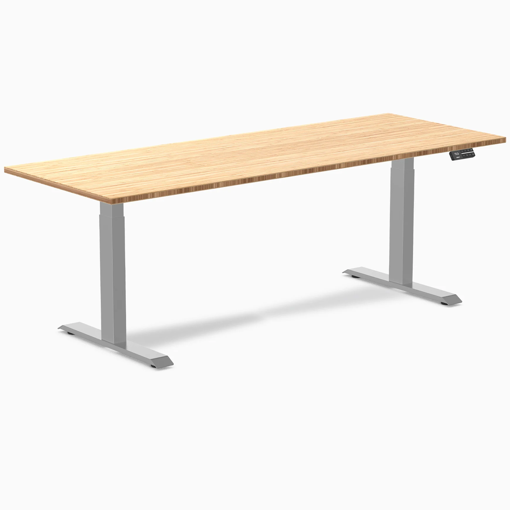 Desky Dual Bamboo Sit Stand Desk - Image 9