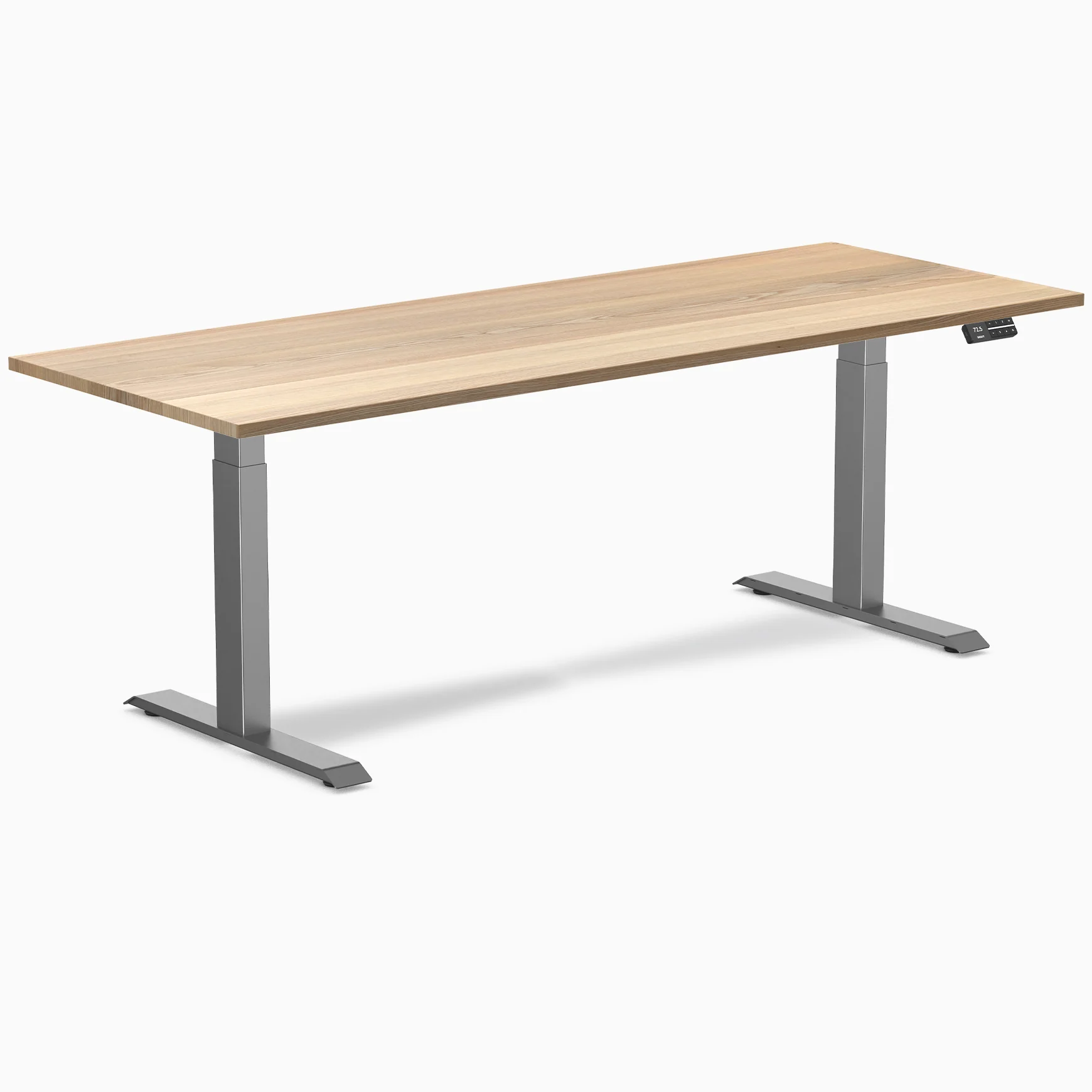 Desky Dual Hardwood Sit Stand Desk - Image 39