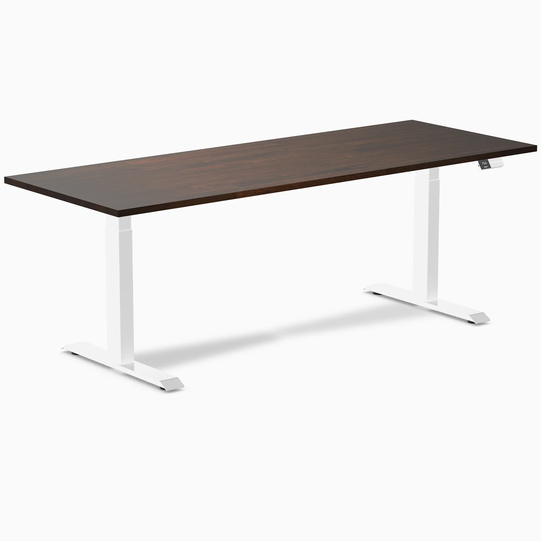 Desky Dual Rubberwood Sit Stand Desk - Image 22