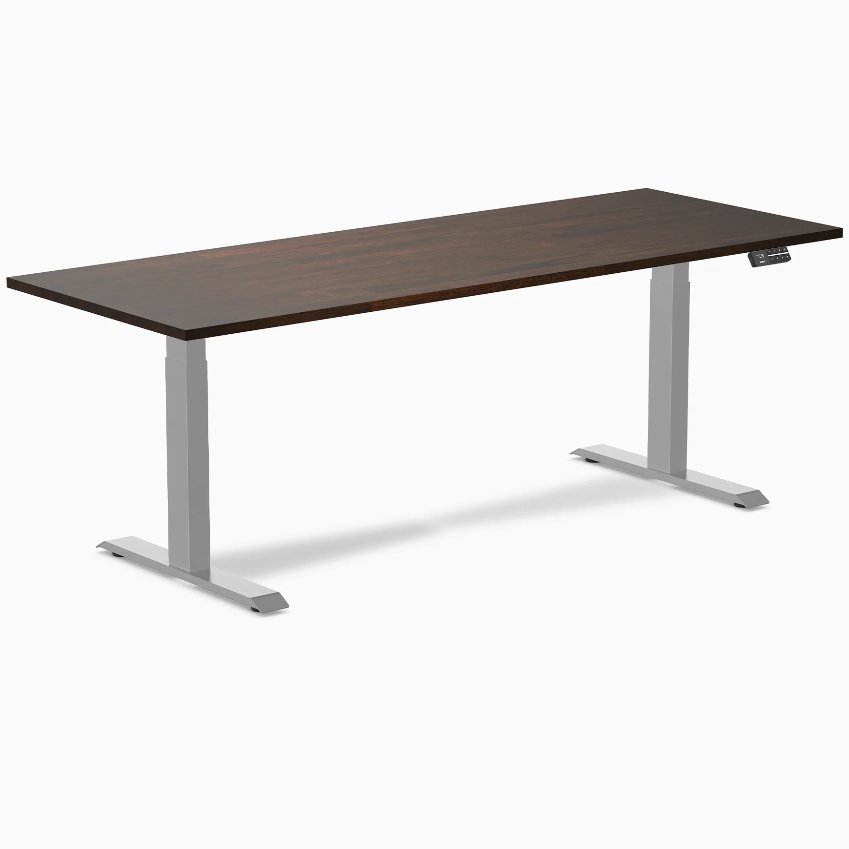 Desky Dual Rubberwood Sit Stand Desk - Image 24