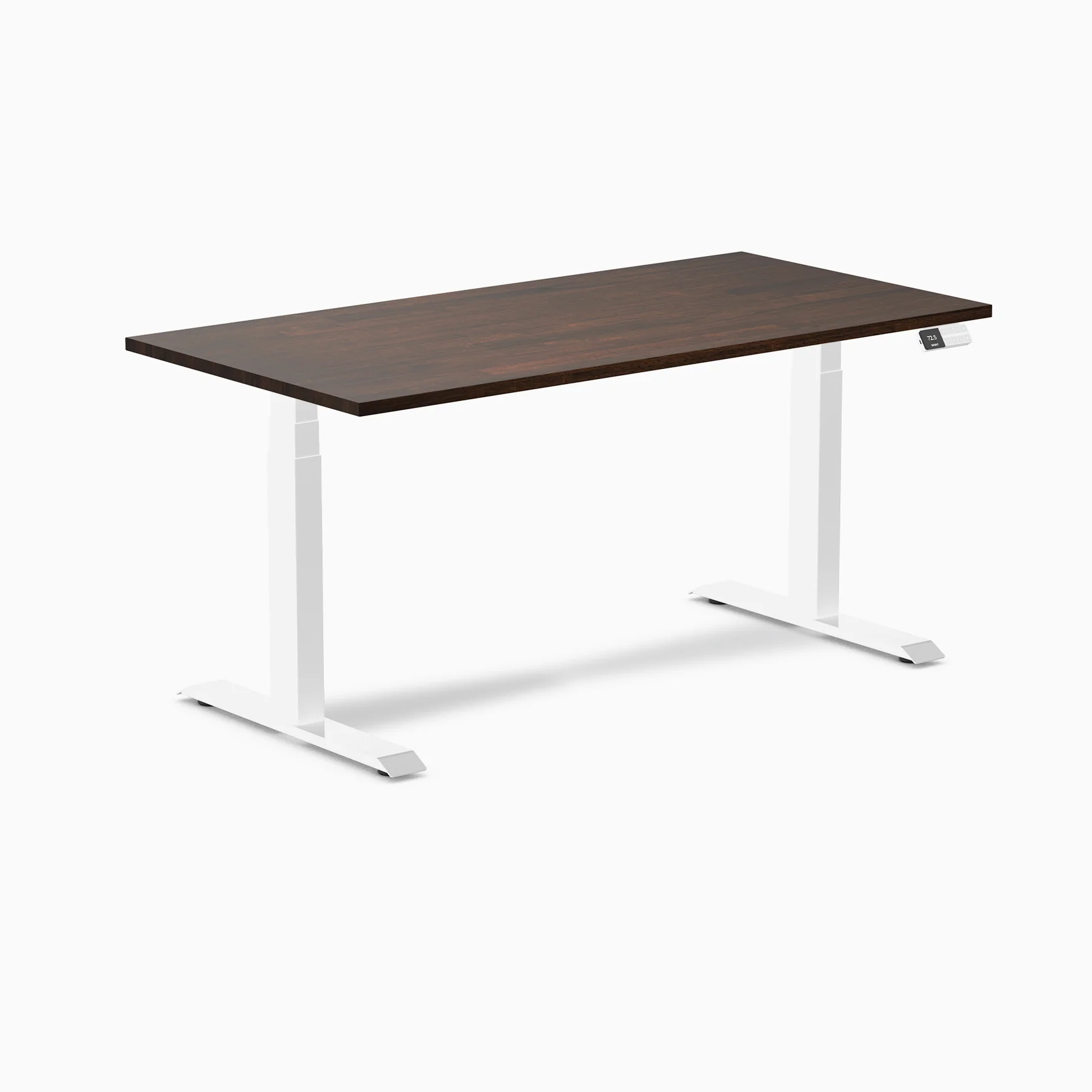 Desky Dual Rubberwood Sit Stand Desk - Image 38