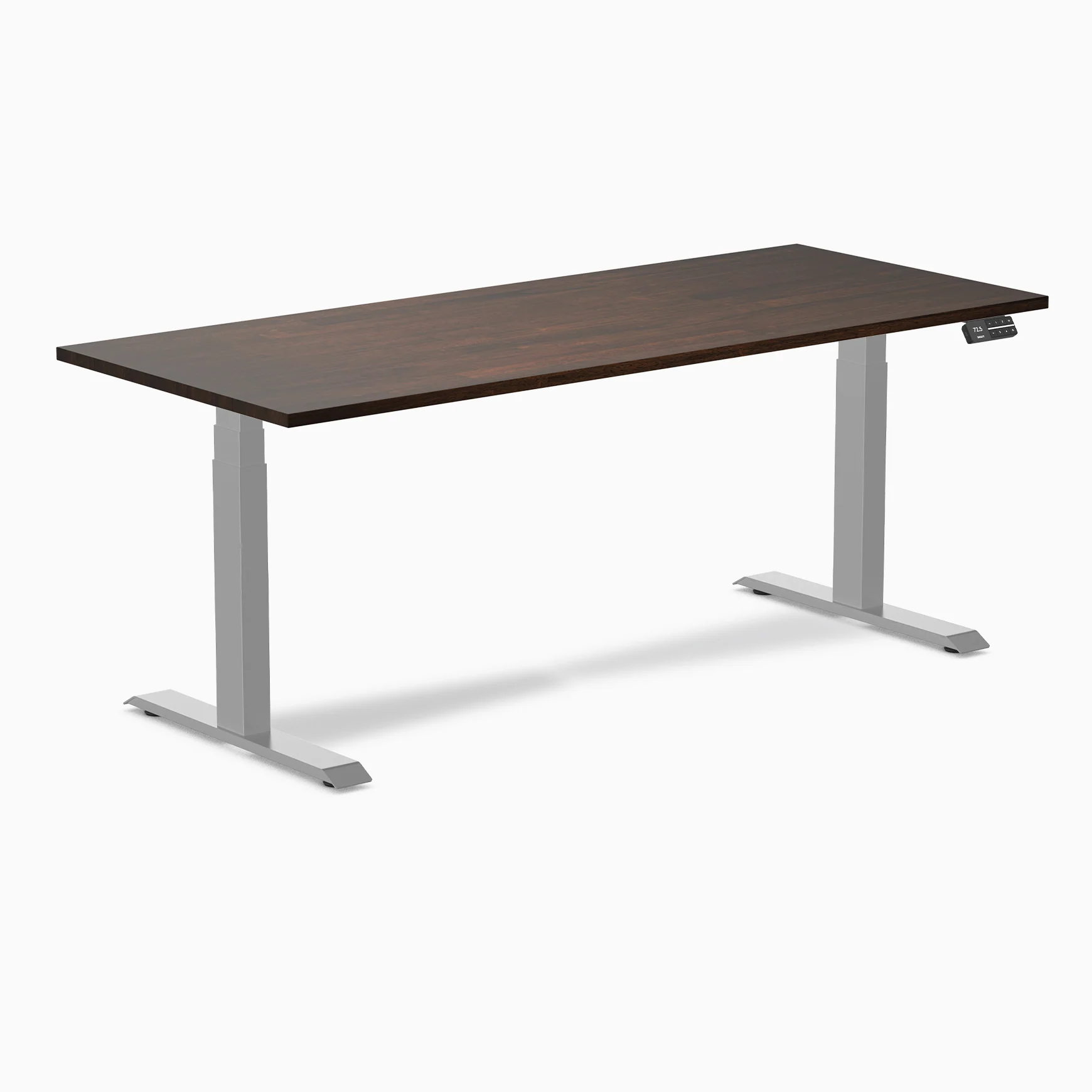 Desky Dual Rubberwood Sit Stand Desk - Image 42