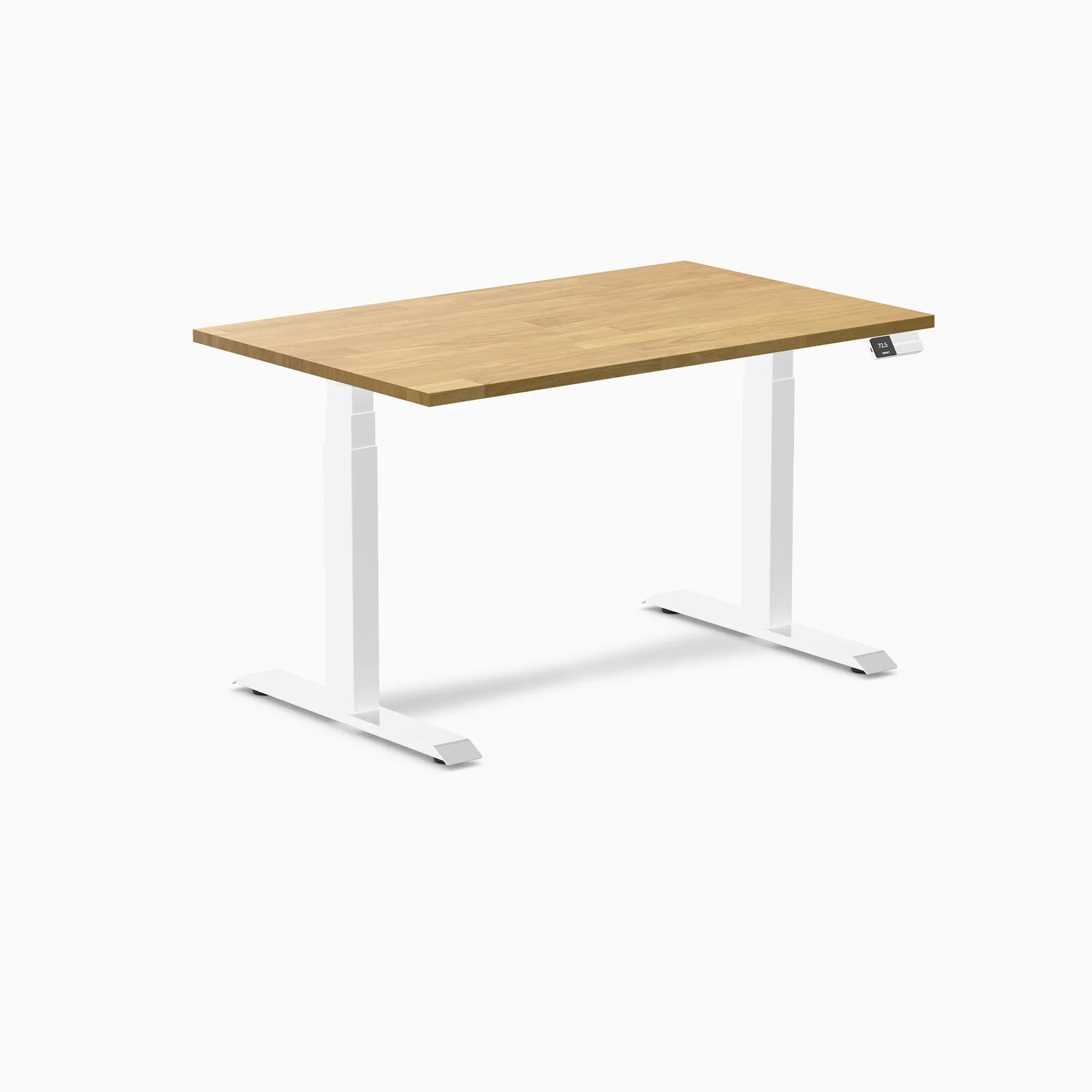 Desky Dual Rubberwood Sit Stand Desk - Image 44