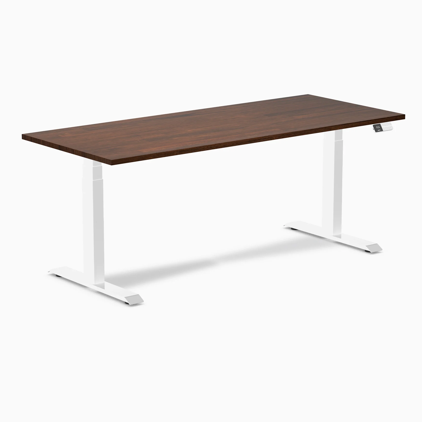 Desky Dual Rubberwood Sit Stand Desk - Image 70