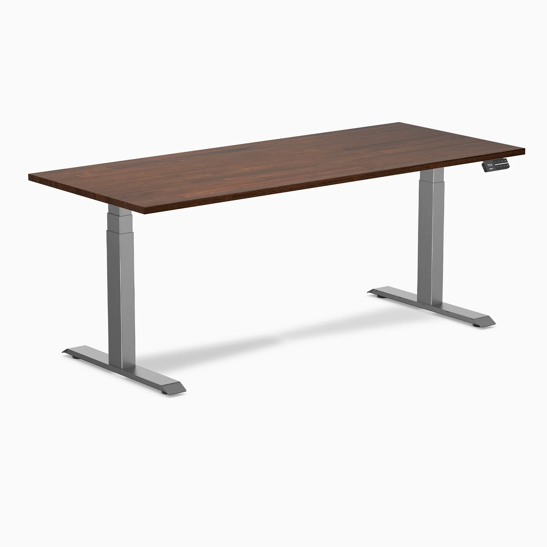Desky Dual Rubberwood Sit Stand Desk - Image 71