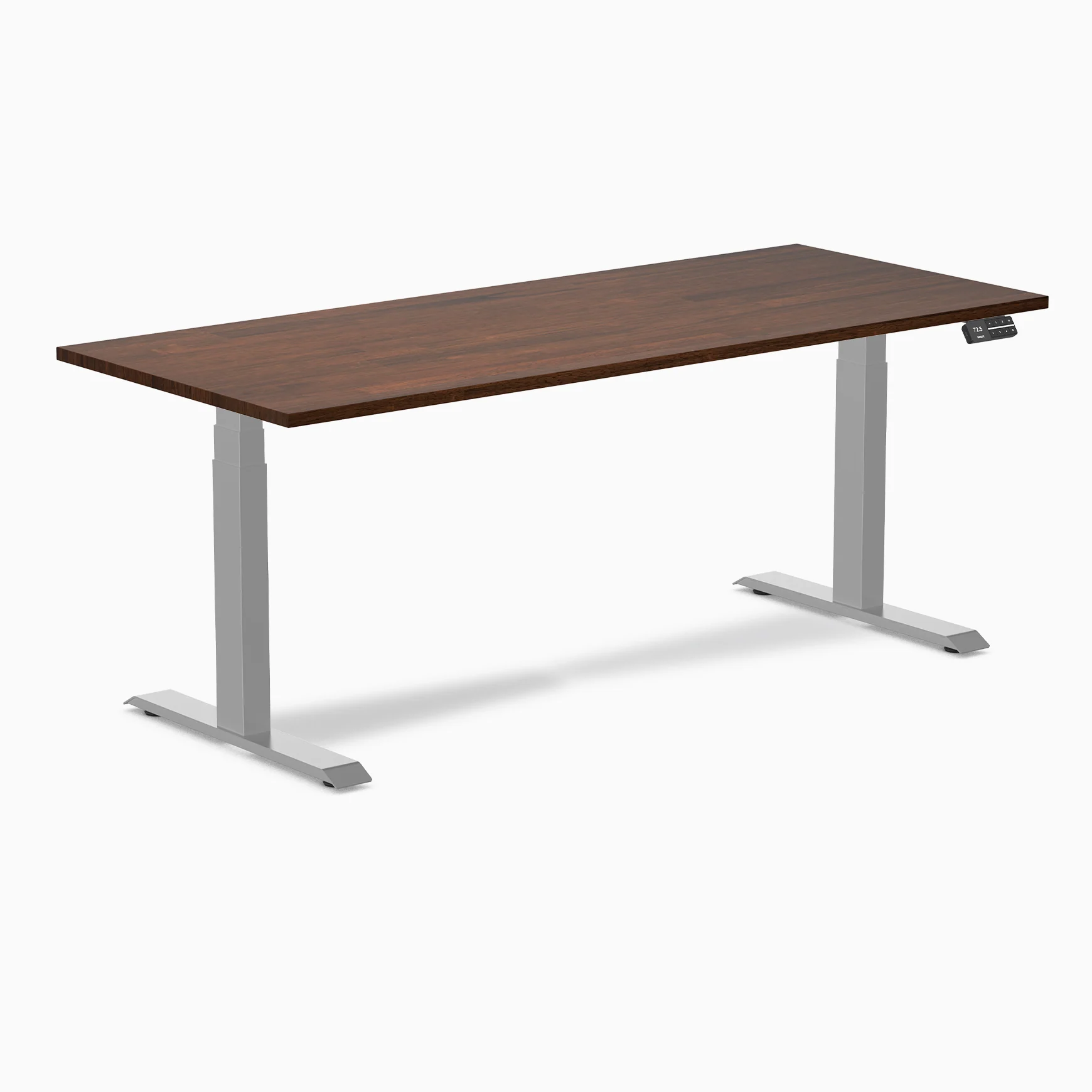 Desky Dual Rubberwood Sit Stand Desk - Image 72