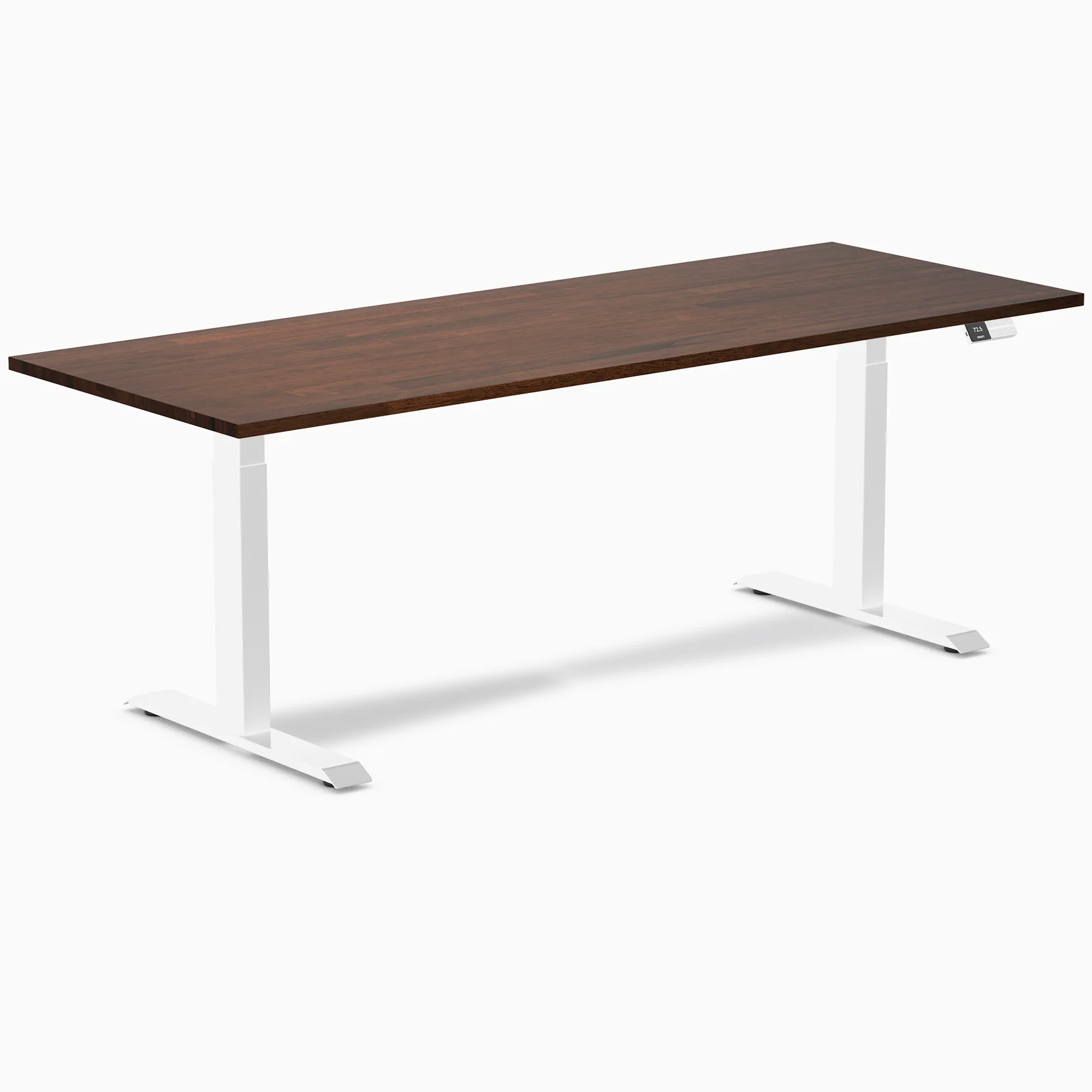 Desky Dual Rubberwood Sit Stand Desk - Image 74