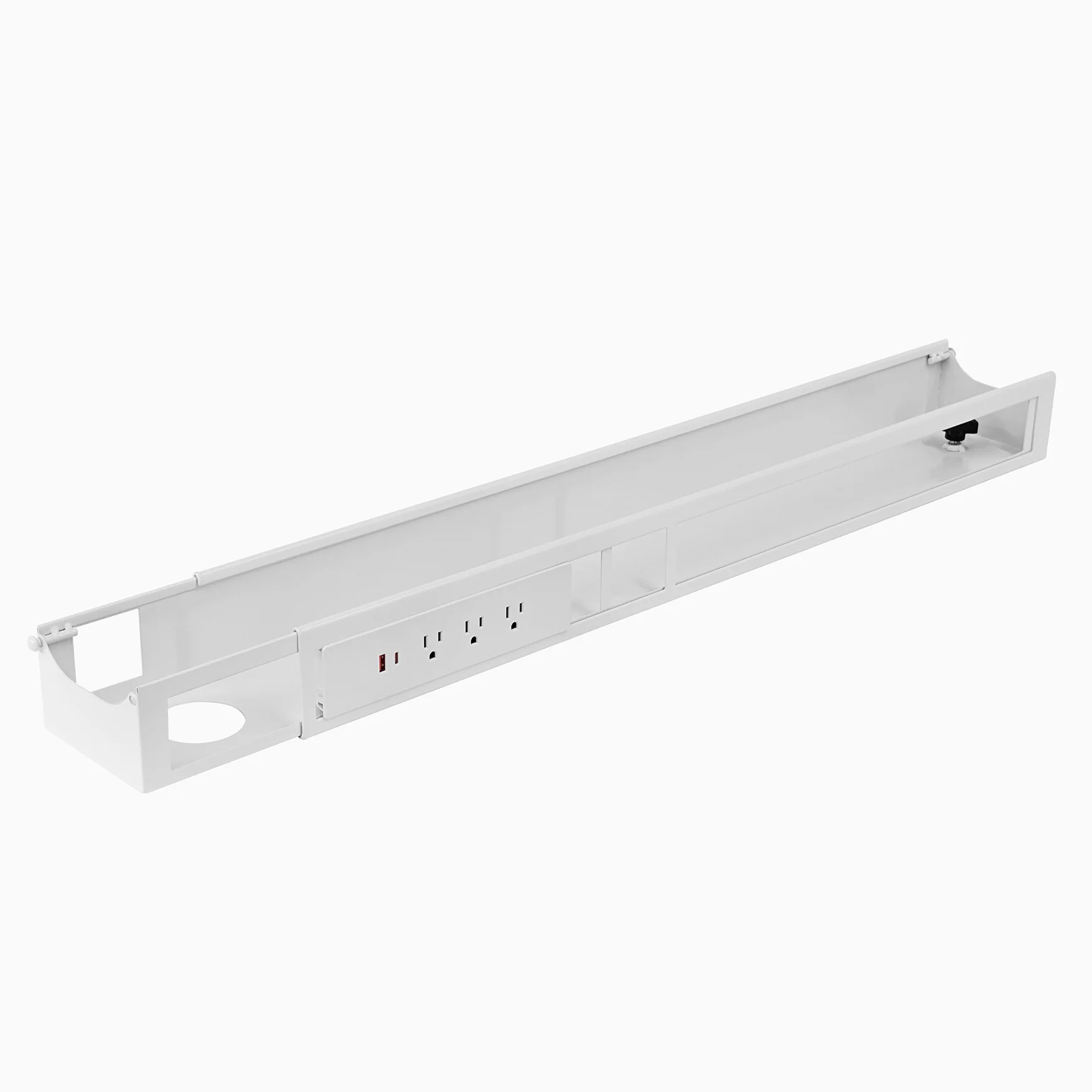 Desky Integrated Cable & Power Channel - Image 23
