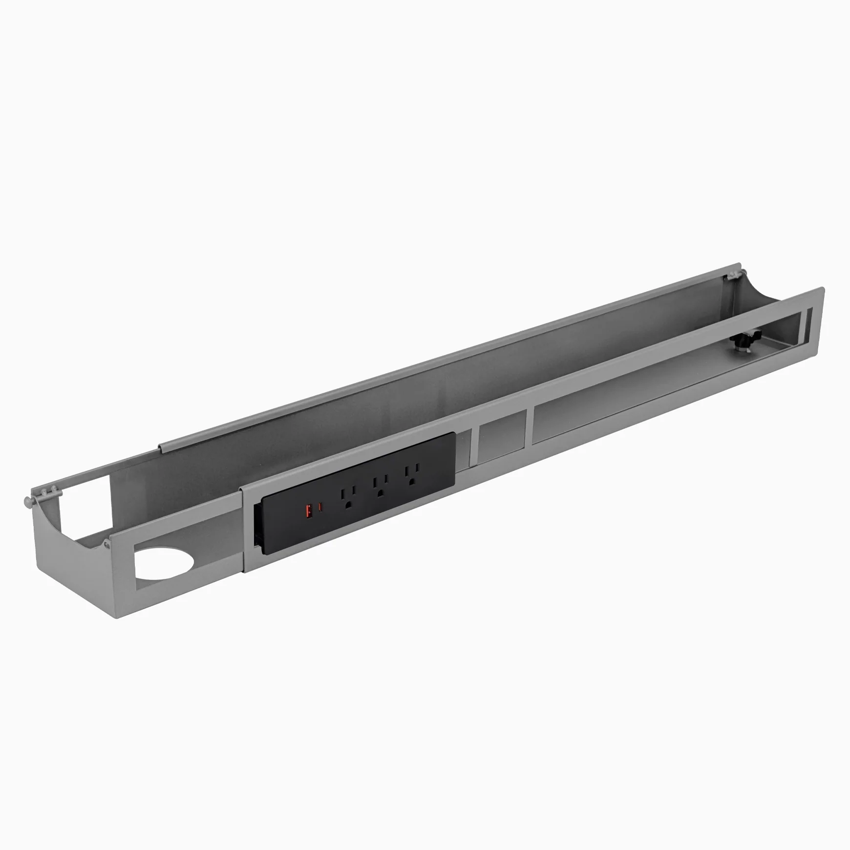 Desky Integrated Cable & Power Channel - Image 25