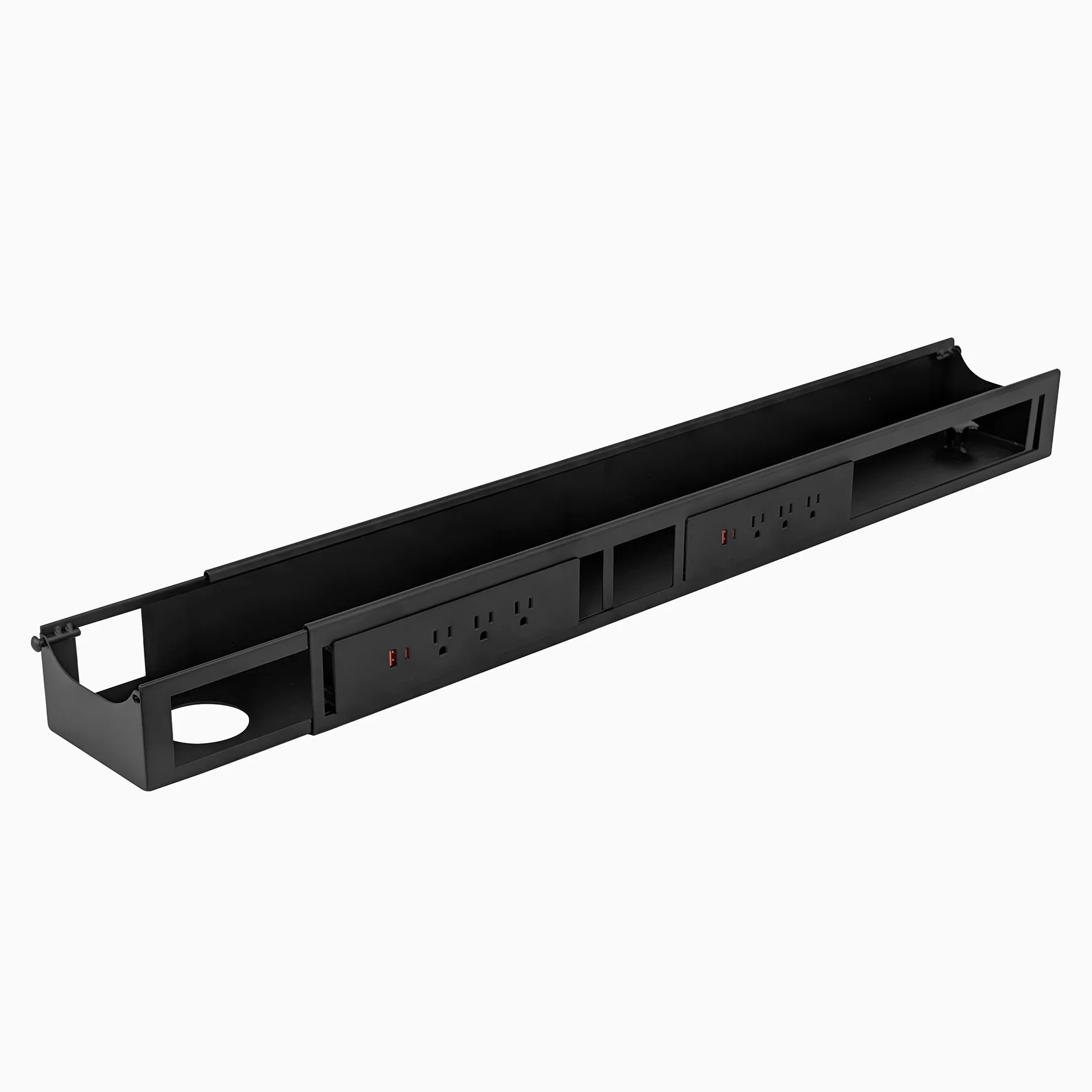 Desky Integrated Cable & Power Channel - Image 26