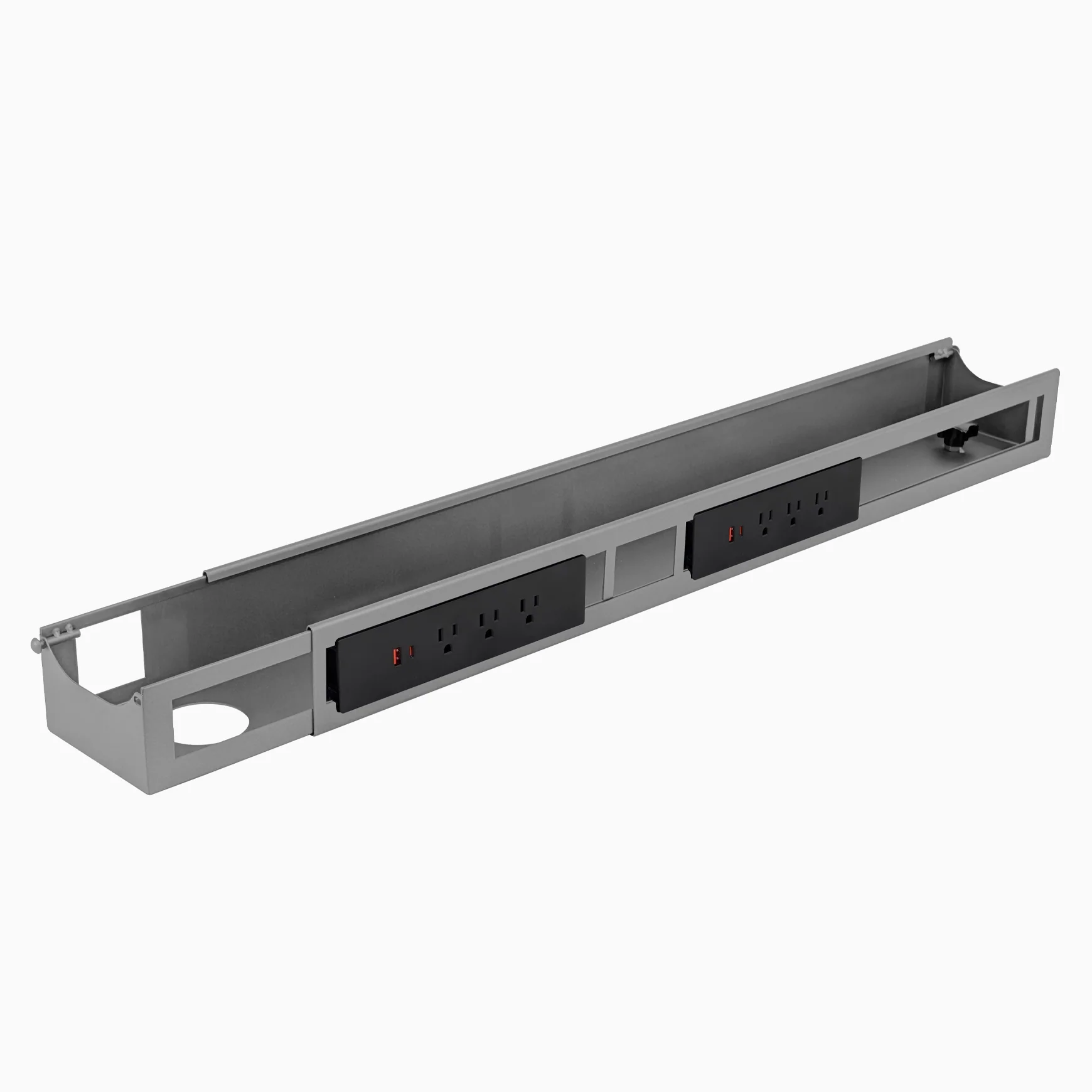 Desky Integrated Cable & Power Channel - Image 29