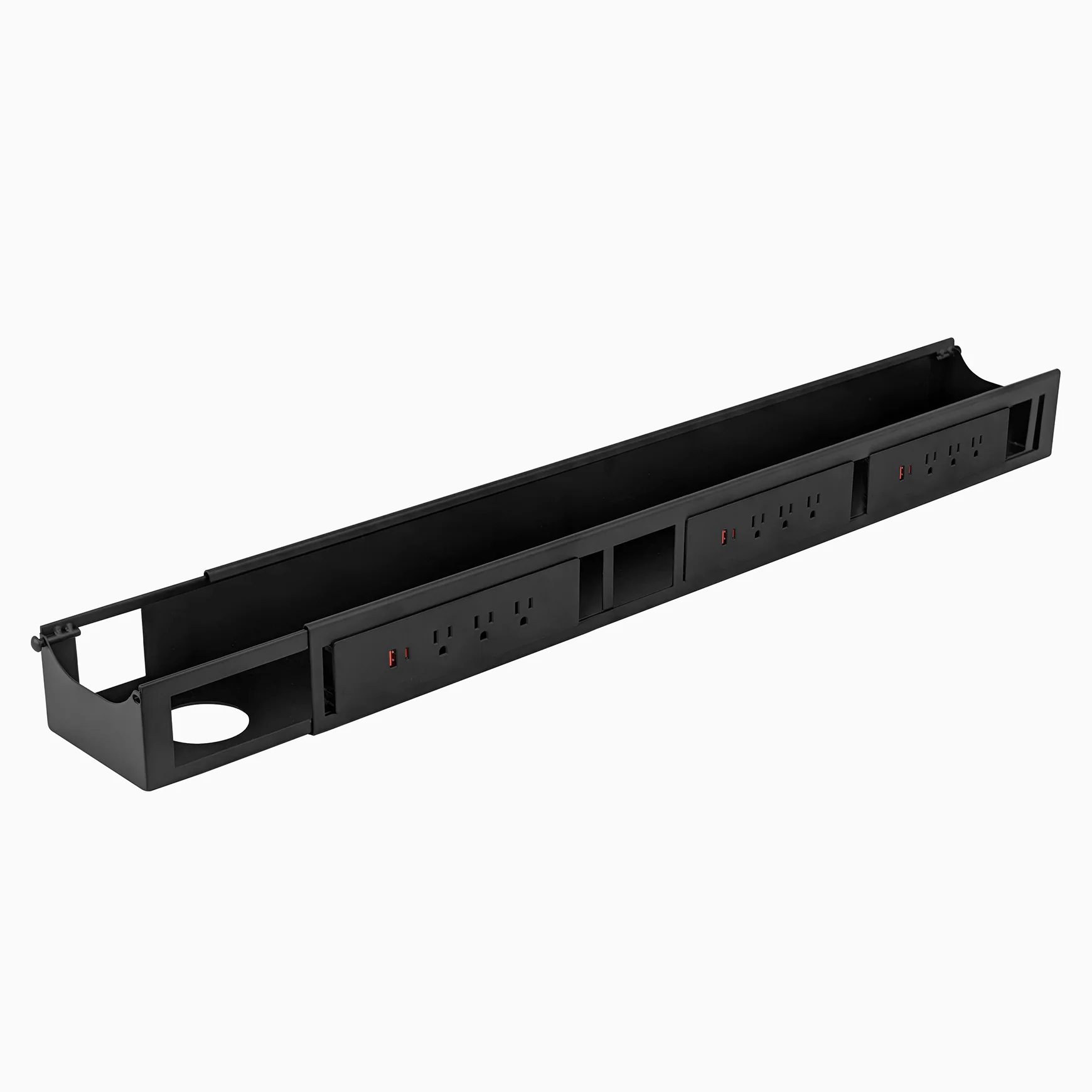 Desky Integrated Cable & Power Channel - Image 30