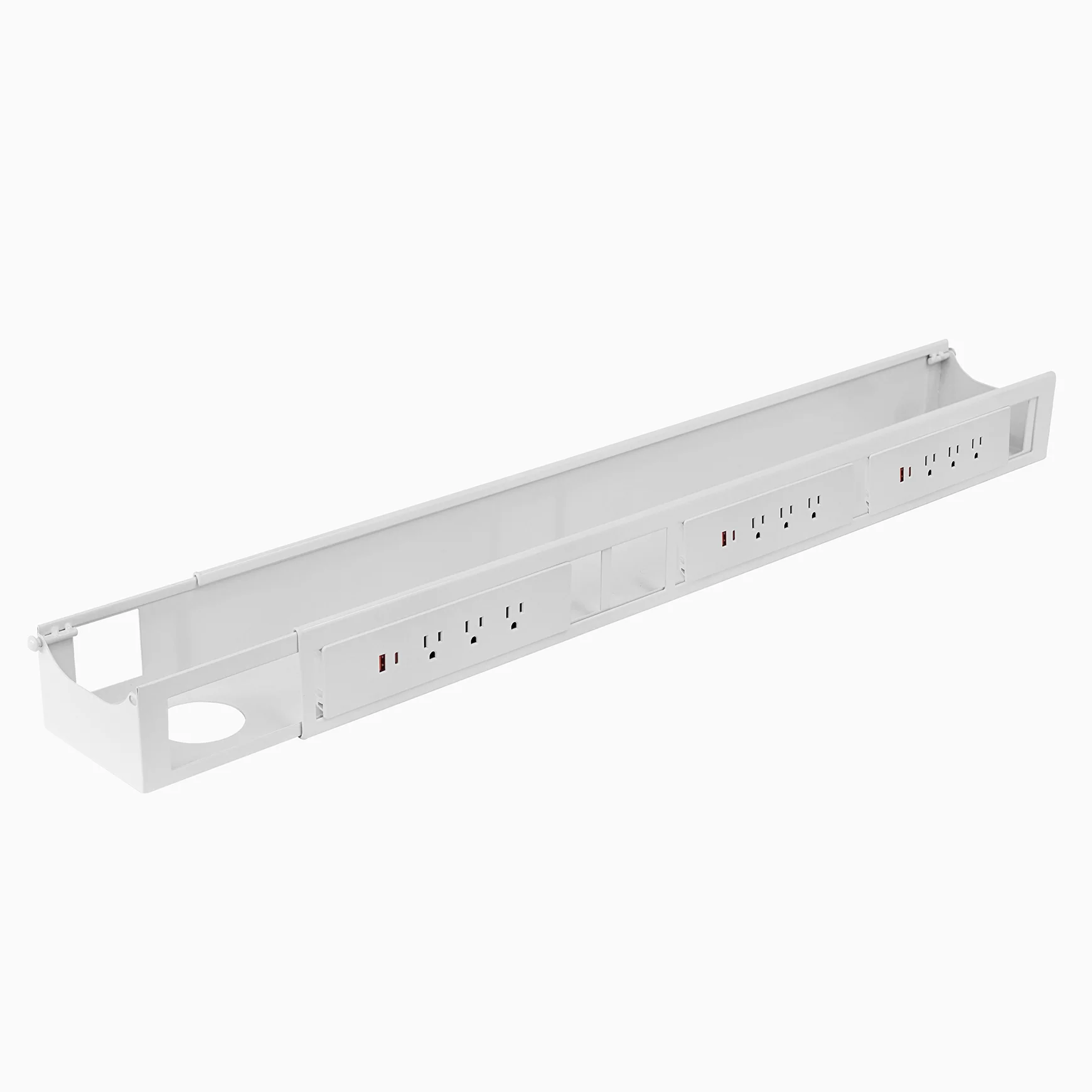 Desky Integrated Cable & Power Channel - Image 31