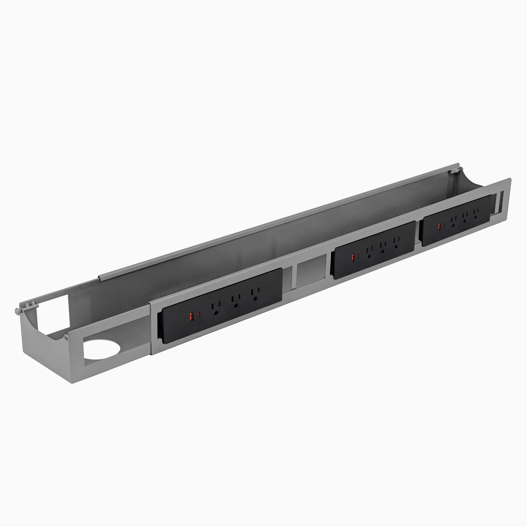 Desky Integrated Cable & Power Channel - Image 33