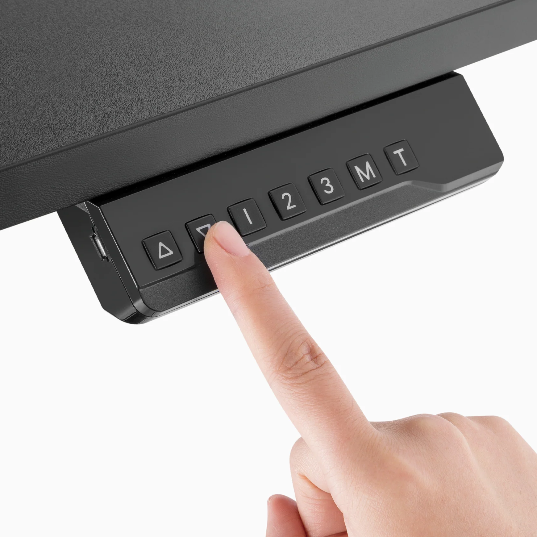 Desky Single Sit Stand Pedestal Desk - Image 12