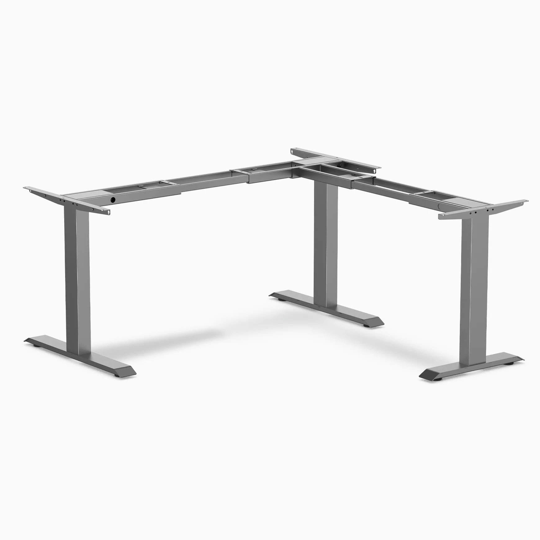 Desky Zero Fixed L-Shape Desk Frame - Image 3