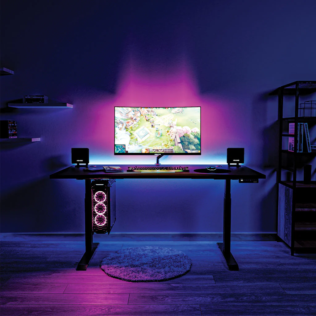 Desky Alpha Dual Sit Stand Gaming Desk - Image 3