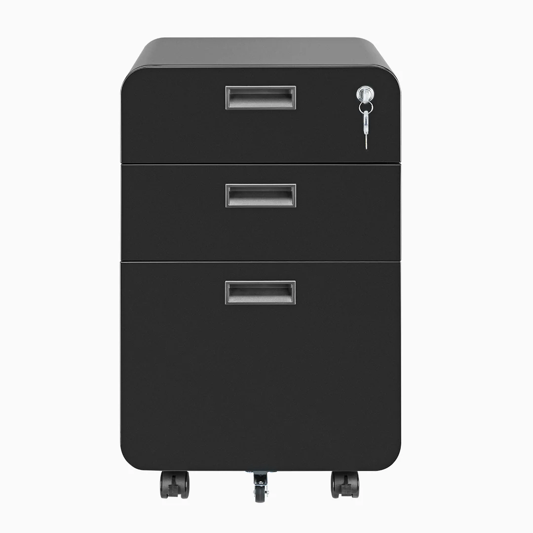 Desky 3 Drawer Mobile Filing Cabinet - Image 10