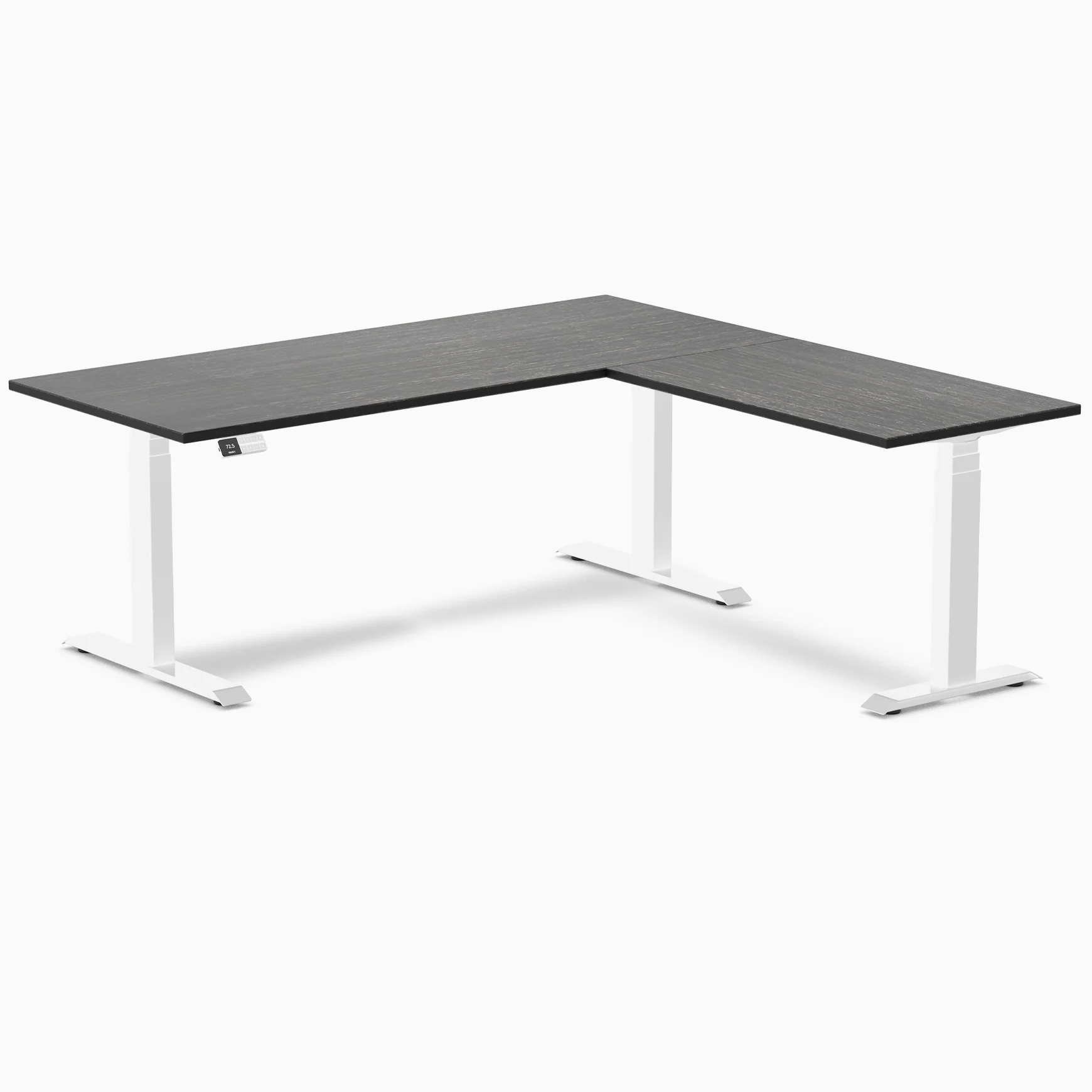 Desky Bamboo L-Shape Sit Stand Desk - Image 18