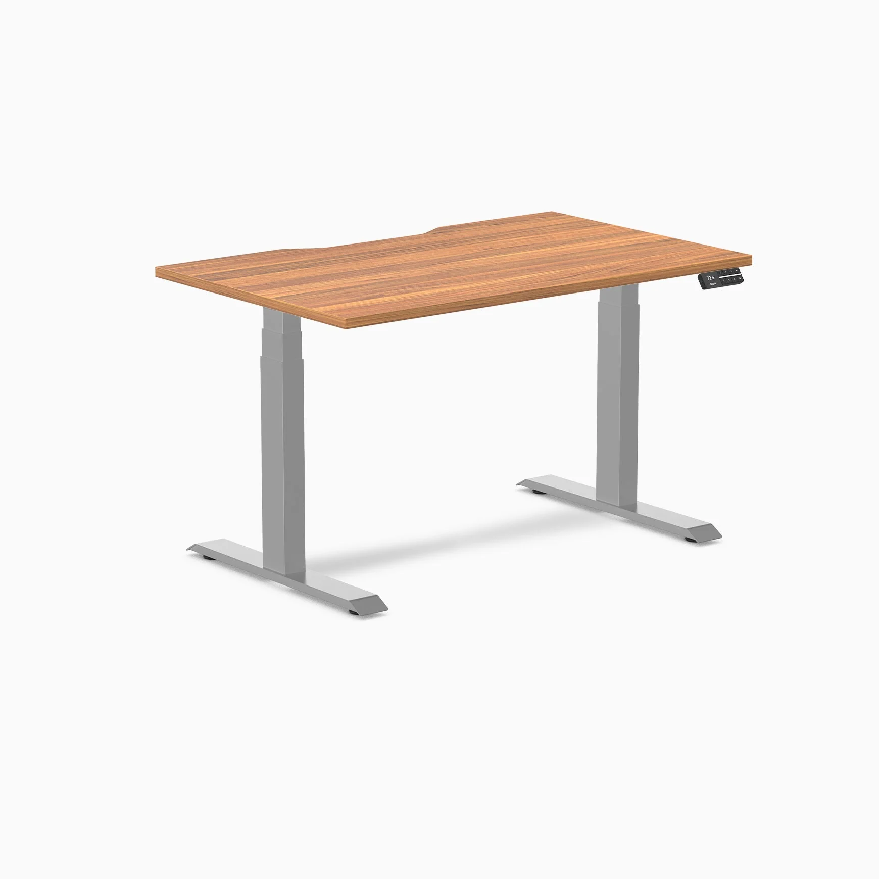 Desky Dual Scalloped Laminate Sit Stand Desk - Image 108