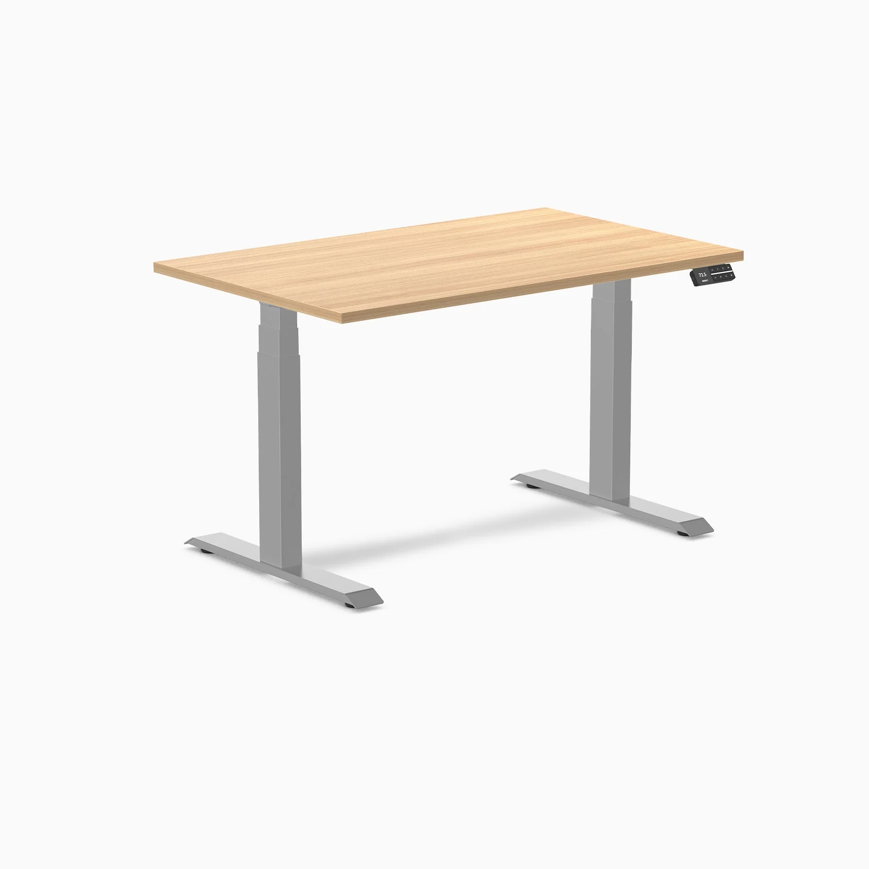 Desky Dual Scalloped Laminate Sit Stand Desk - Image 114