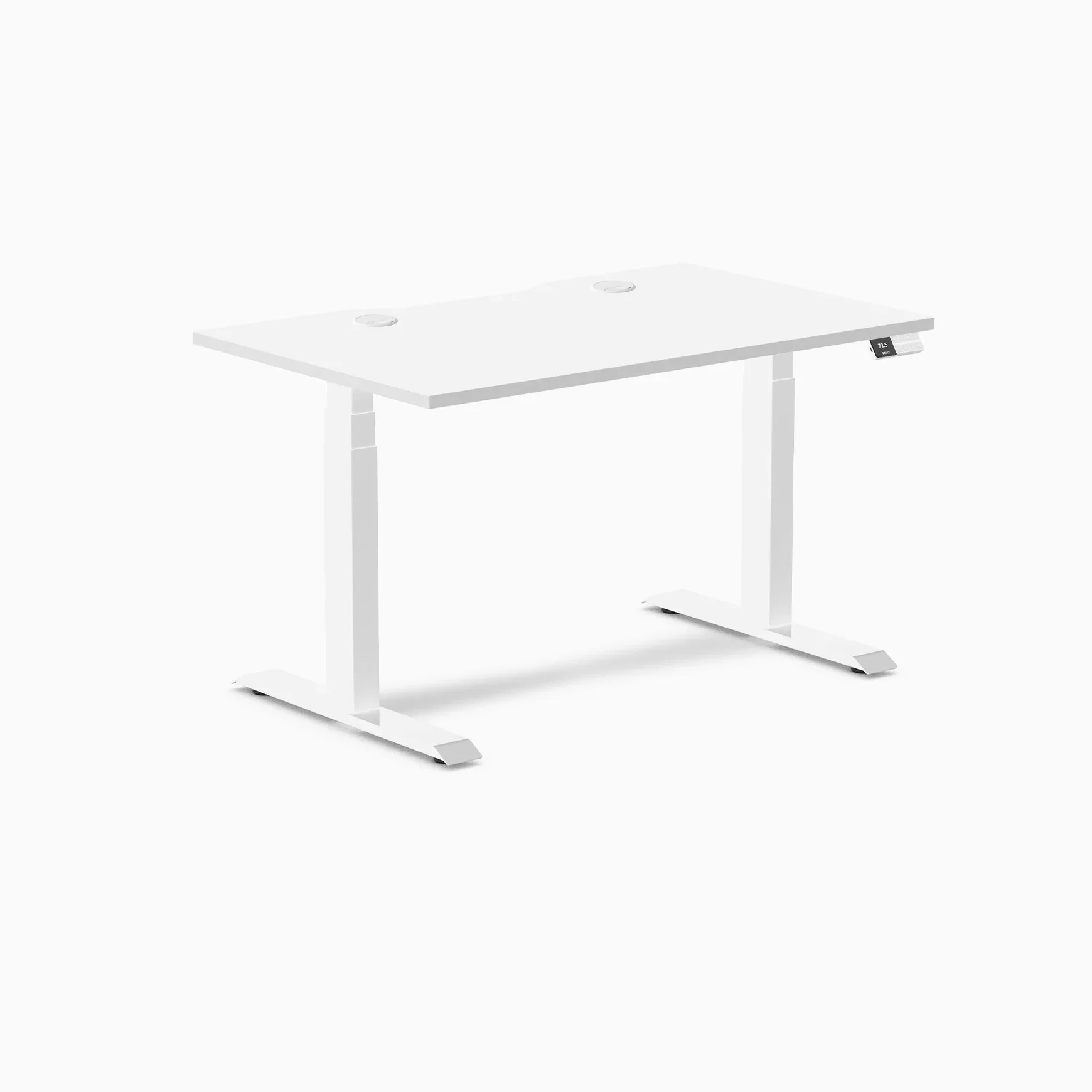 Desky Dual Scalloped Laminate Sit Stand Desk - Image 121