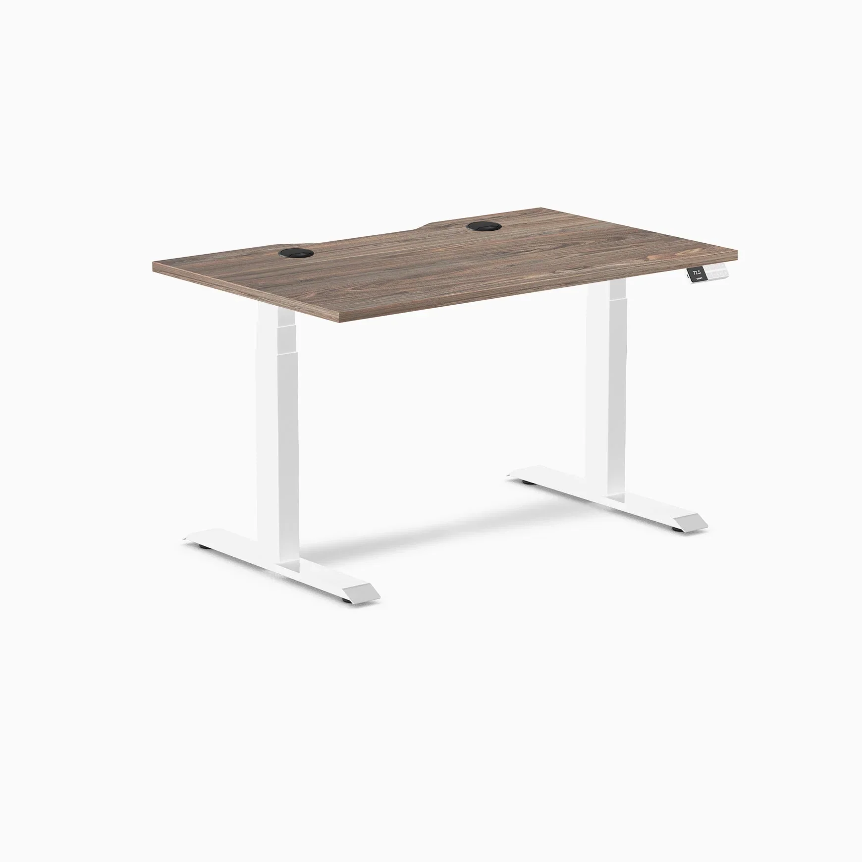 Desky Dual Scalloped Laminate Sit Stand Desk - Image 157