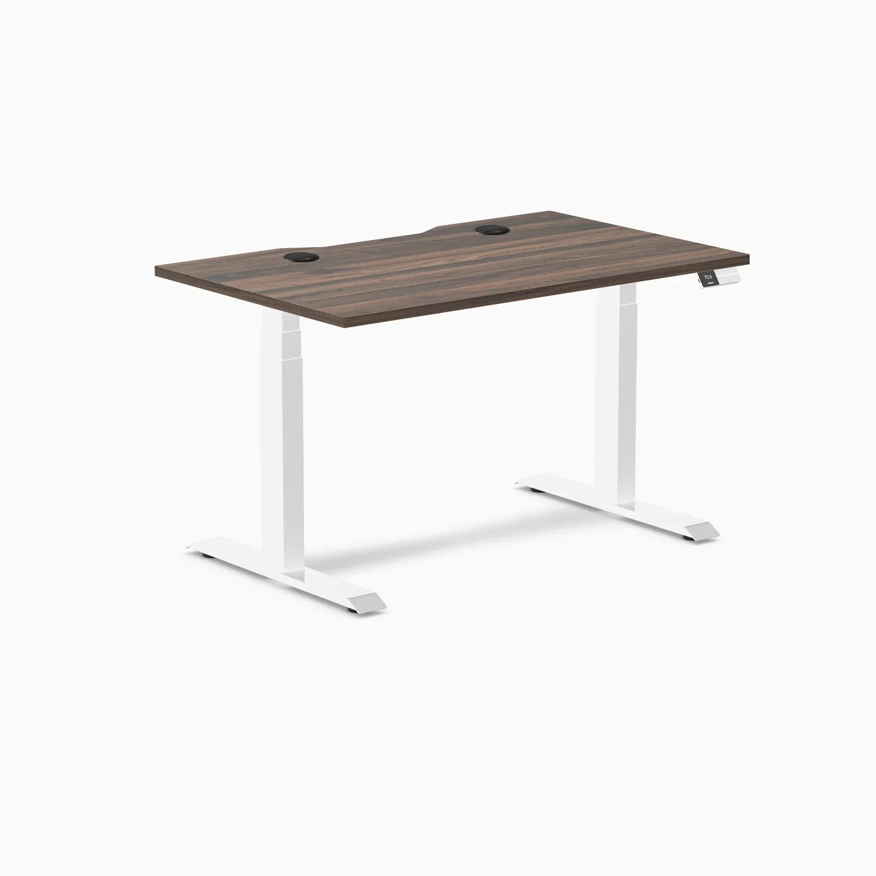 Desky Dual Scalloped Laminate Sit Stand Desk - Image 169
