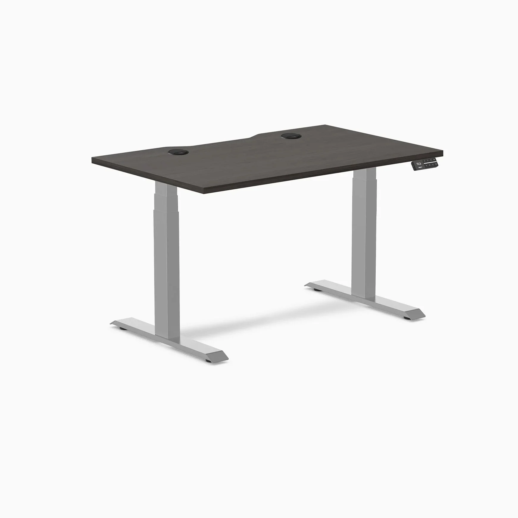 Desky Dual Scalloped Laminate Sit Stand Desk - Image 195