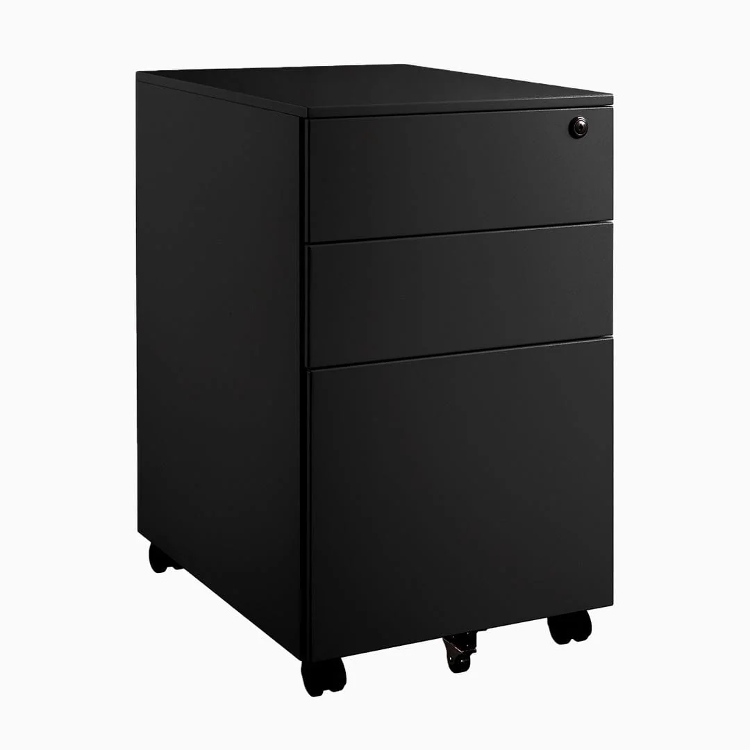 Desky GO Slimline Steel Mobile Pedestal - Image 8