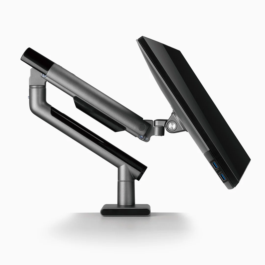 Desky Single Slim Aluminium Monitor Arm - Image 14