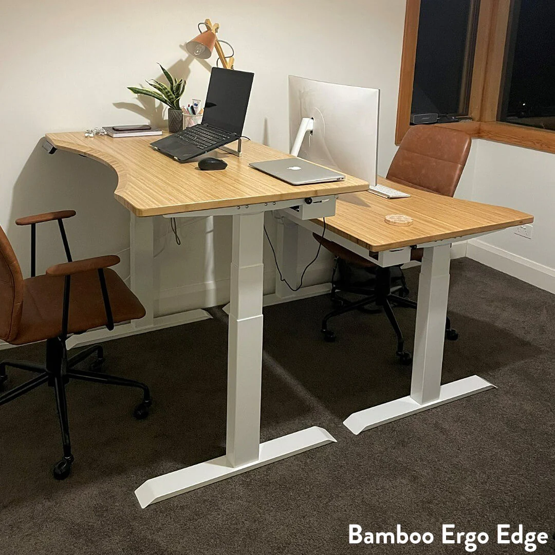 Desky Dual Ergo Edge Sit Stand Desk - Image 12
