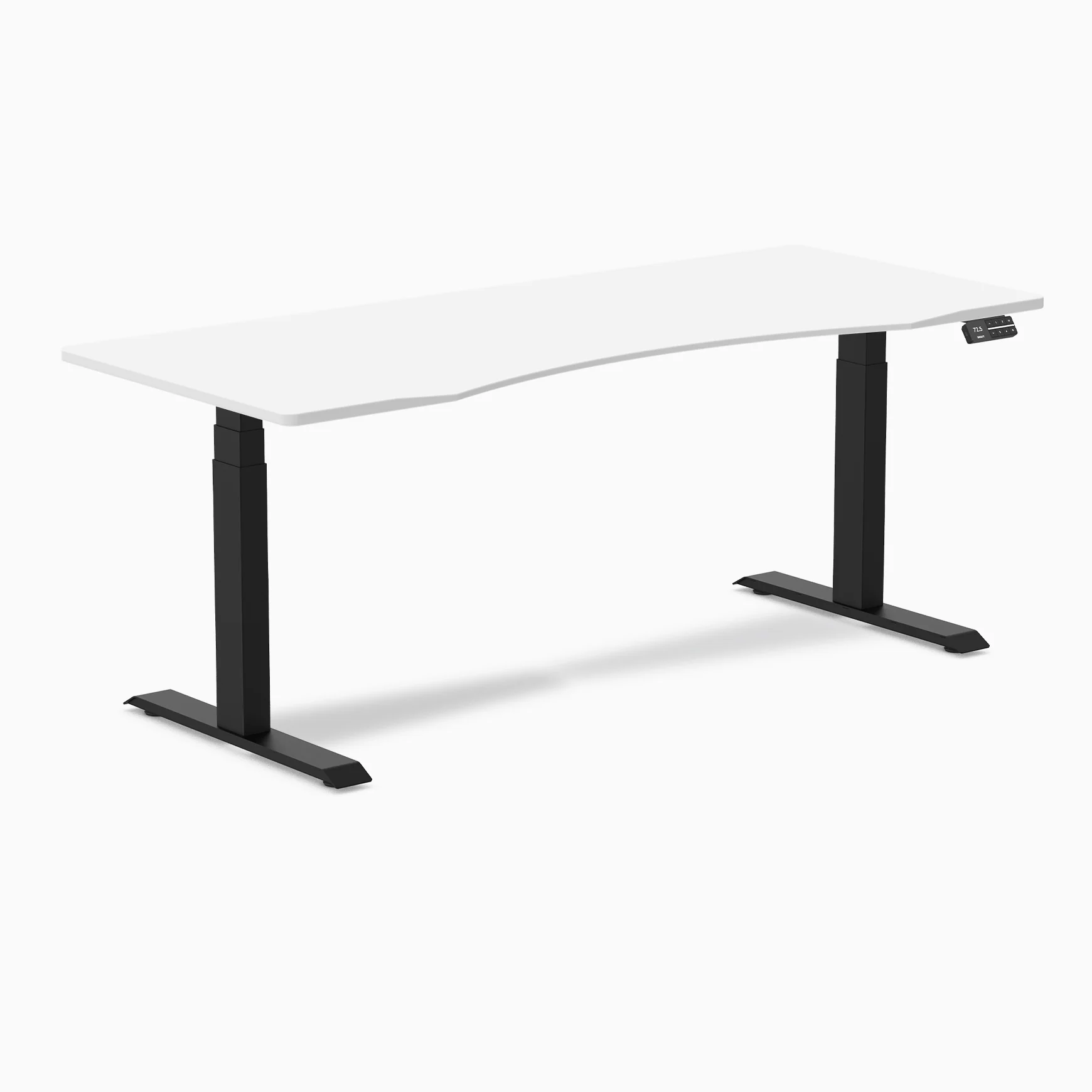 Desky Dual Ergo Edge Sit Stand Desk - Image 57