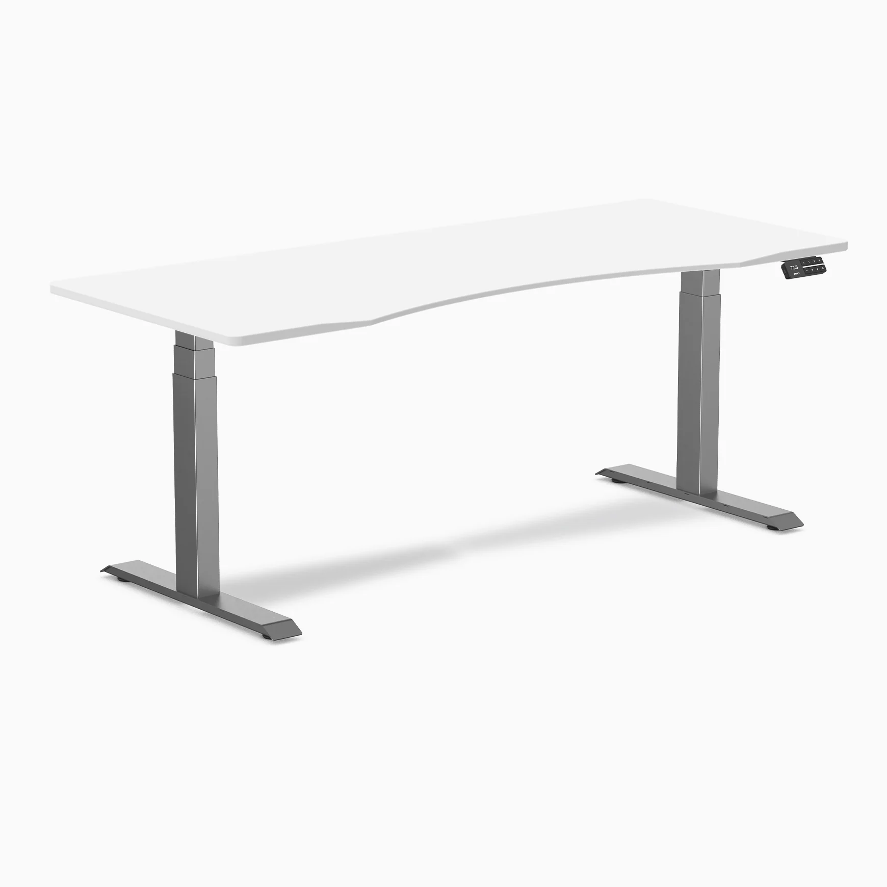 Desky Dual Ergo Edge Sit Stand Desk - Image 58