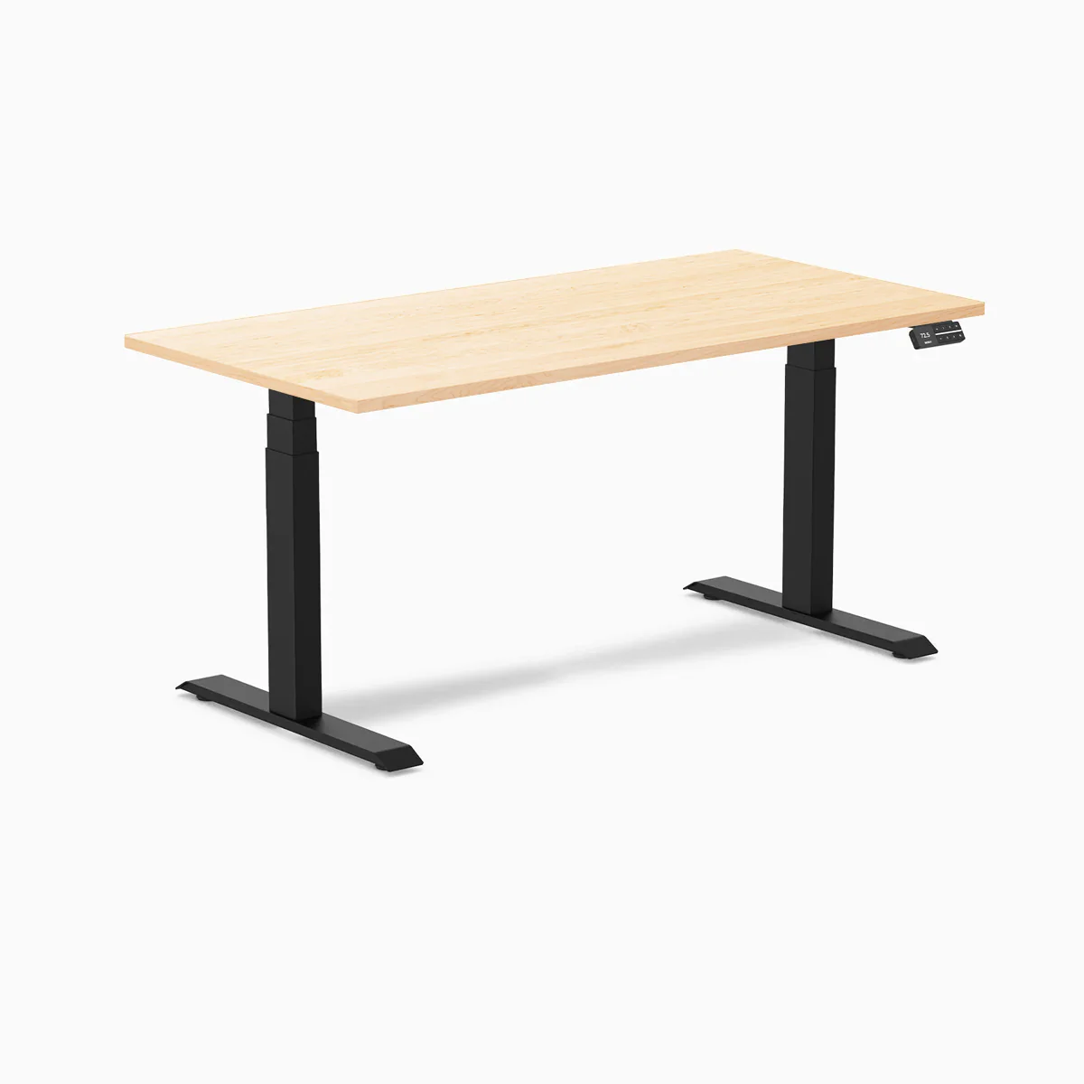 Desky Dual Hardwood Sit Stand Desk - Image 175