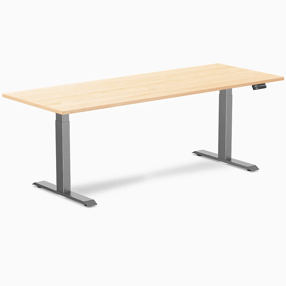 Desky Dual Hardwood Sit Stand Desk - Image 182