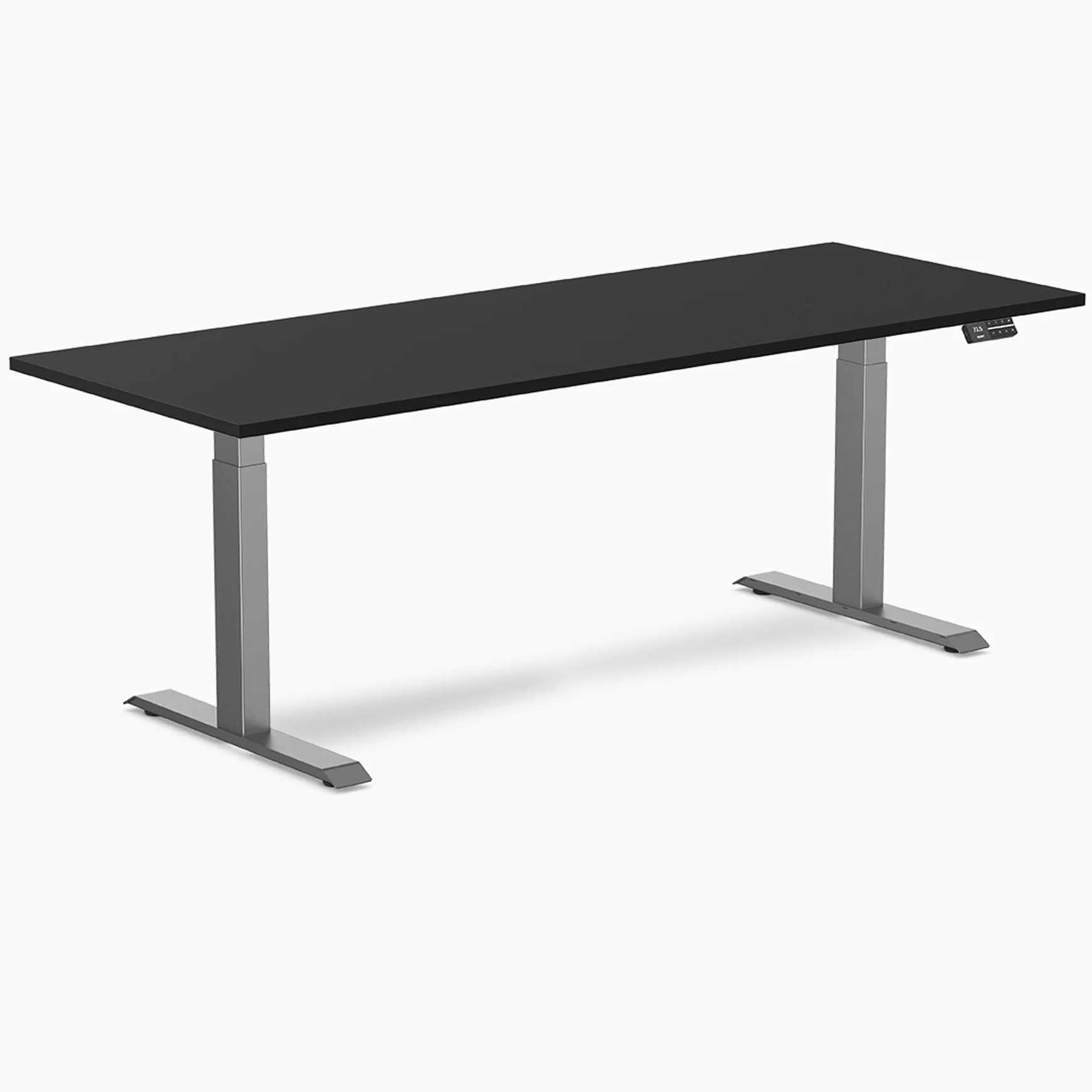 Desky Dual Laminate Sit Stand Desk - Image 104