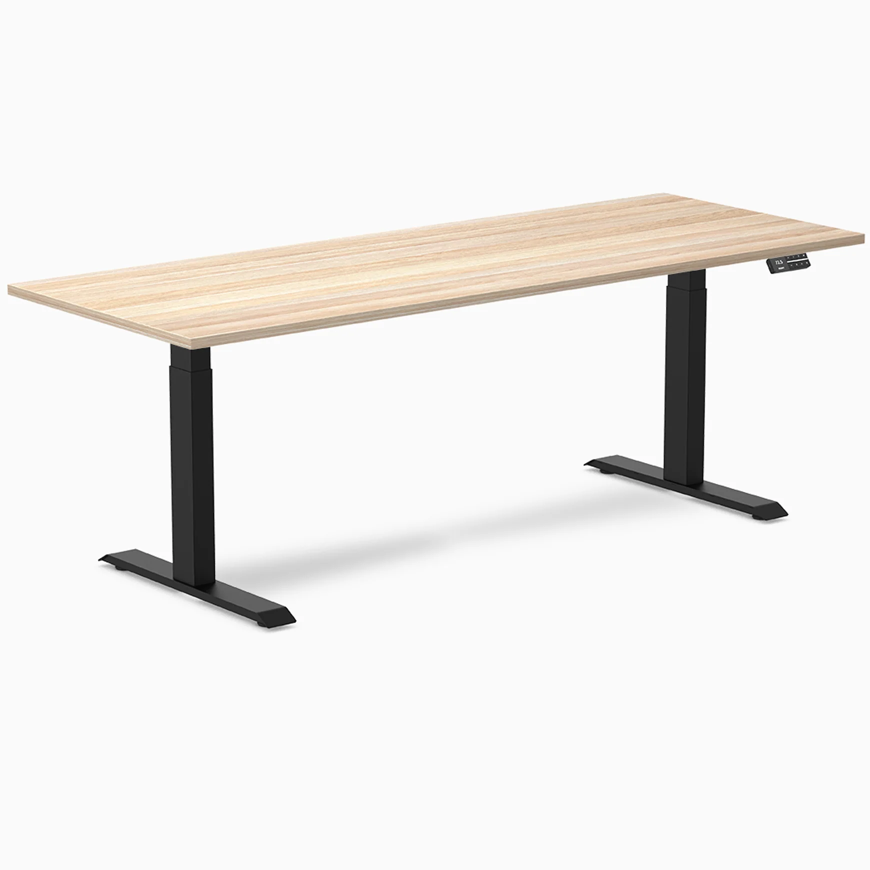 Desky Dual Laminate Sit Stand Desk - Image 108