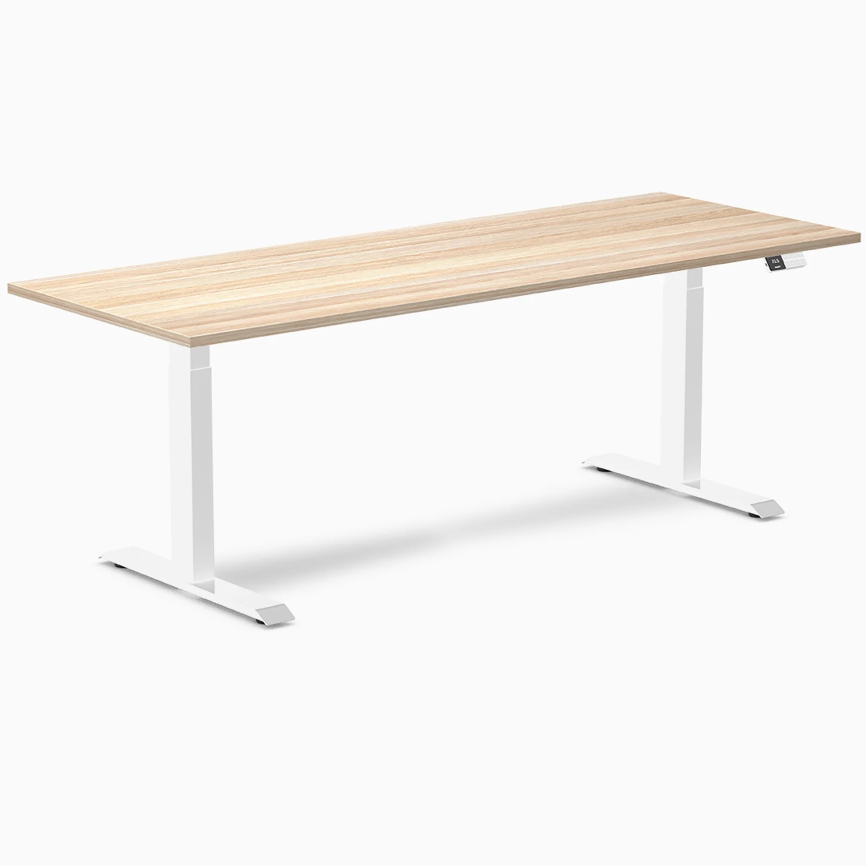 Desky Dual Laminate Sit Stand Desk - Image 109