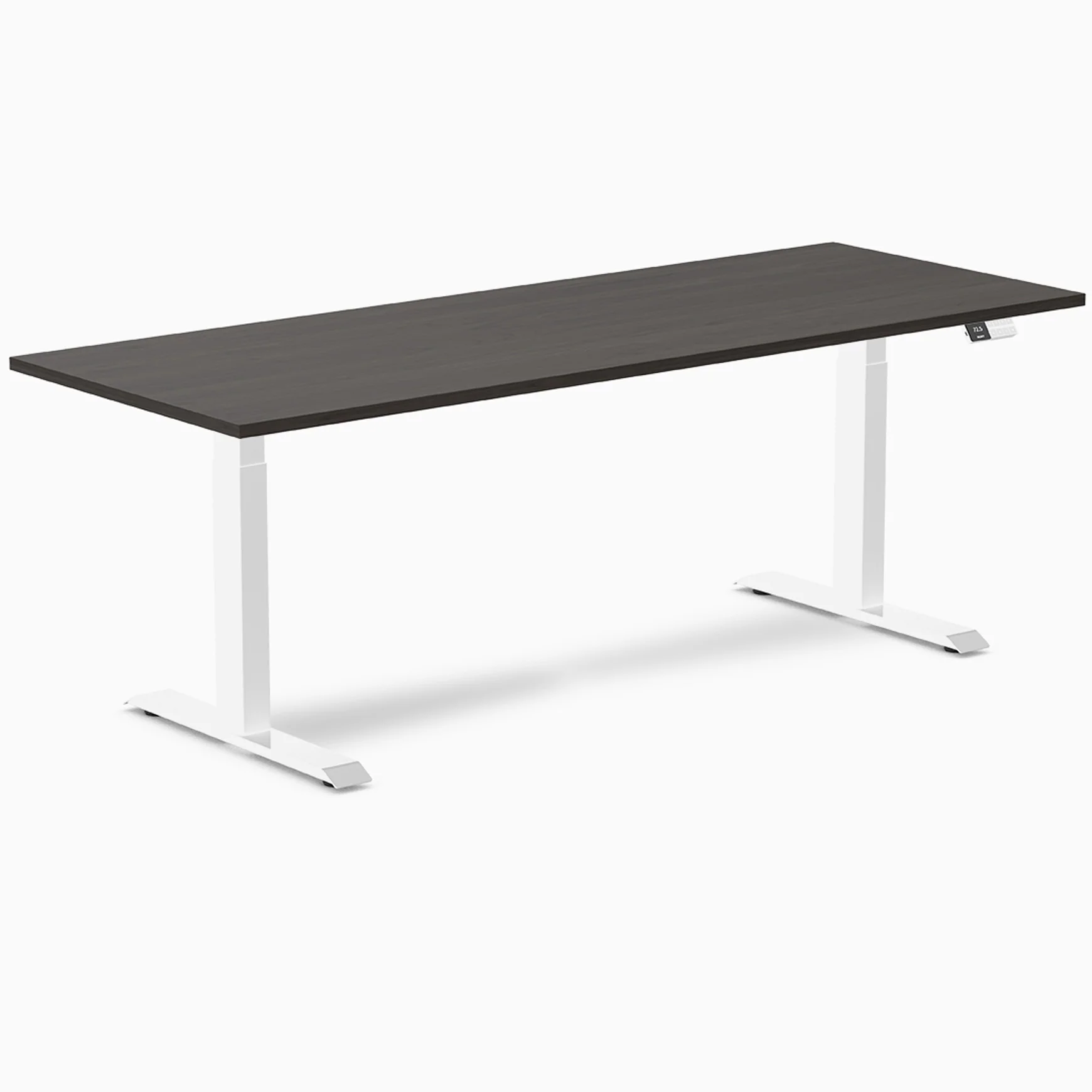 Desky Dual Laminate Sit Stand Desk - Image 115