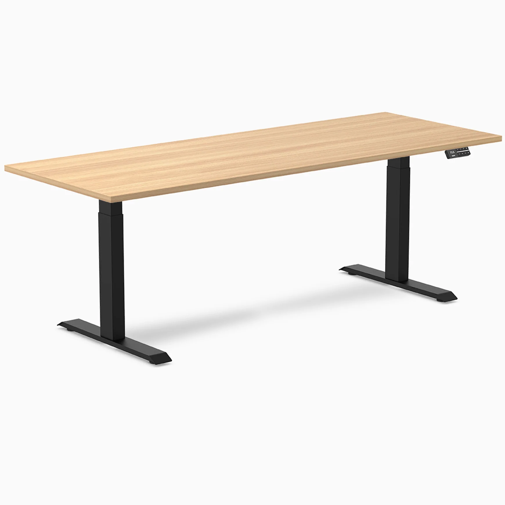 Desky Dual Laminate Sit Stand Desk - Image 120