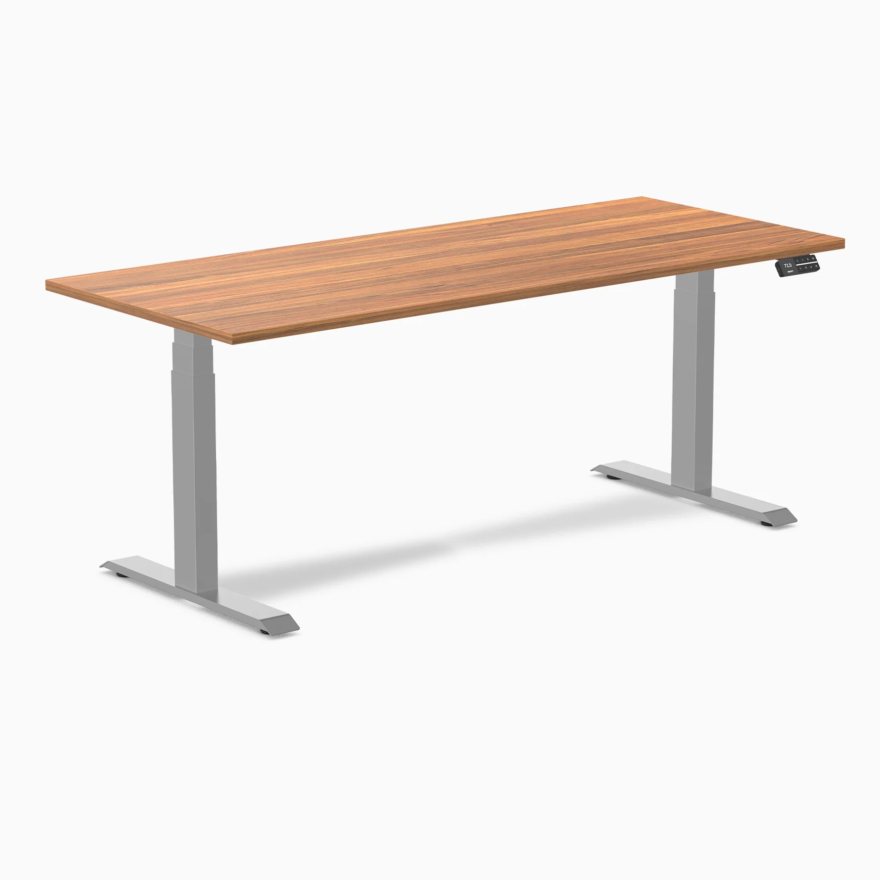 Desky Dual Laminate Sit Stand Desk - Image 126