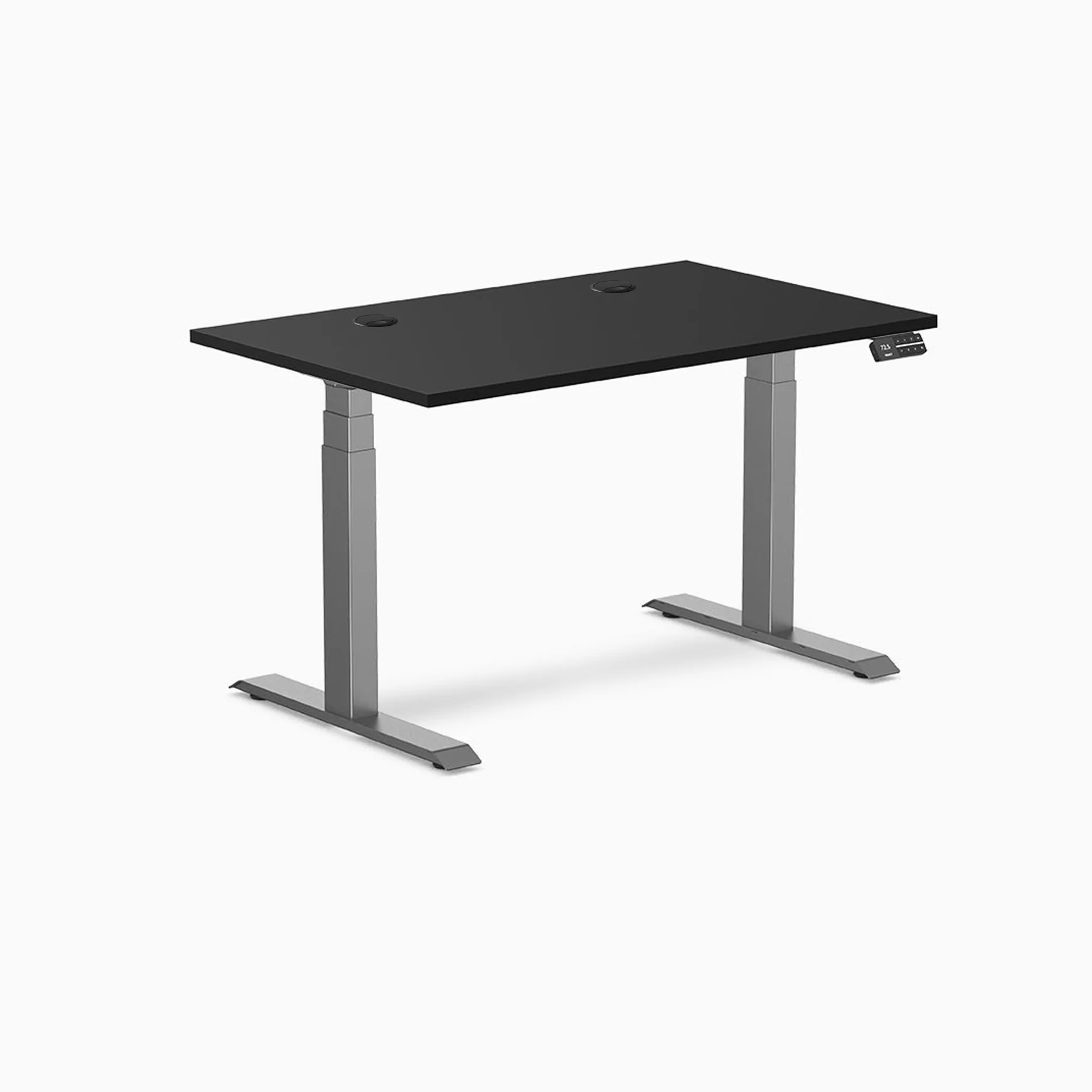 Desky Dual Laminate Sit Stand Desk - Image 144