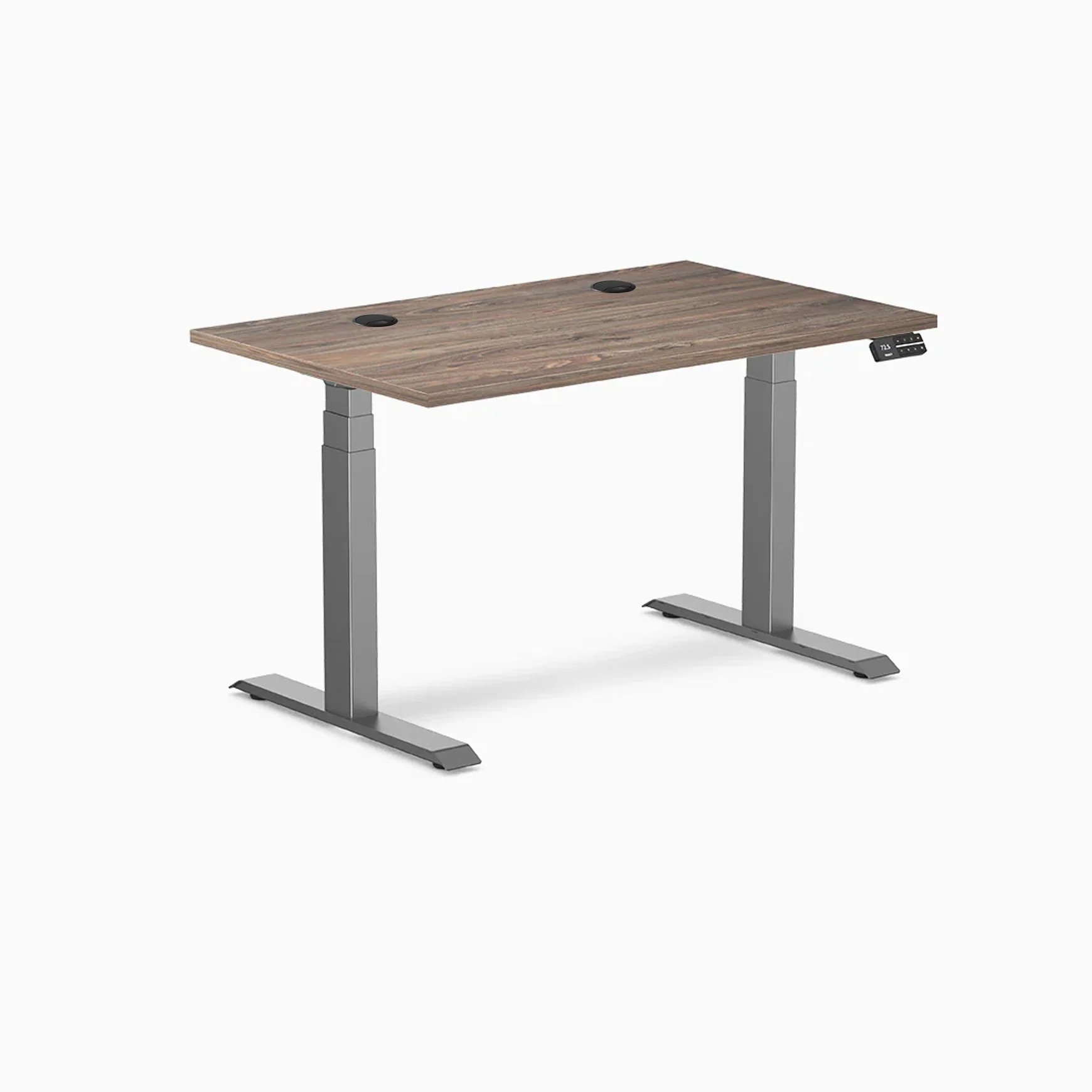 Desky Dual Laminate Sit Stand Desk - Image 147