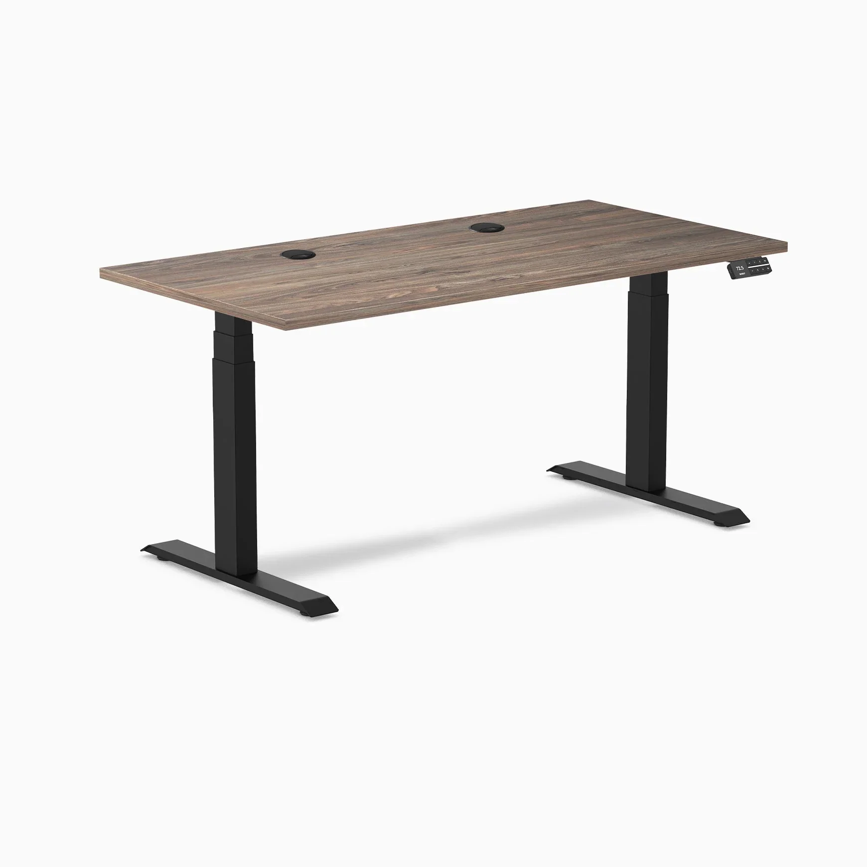 Desky Dual Laminate Sit Stand Desk - Image 148