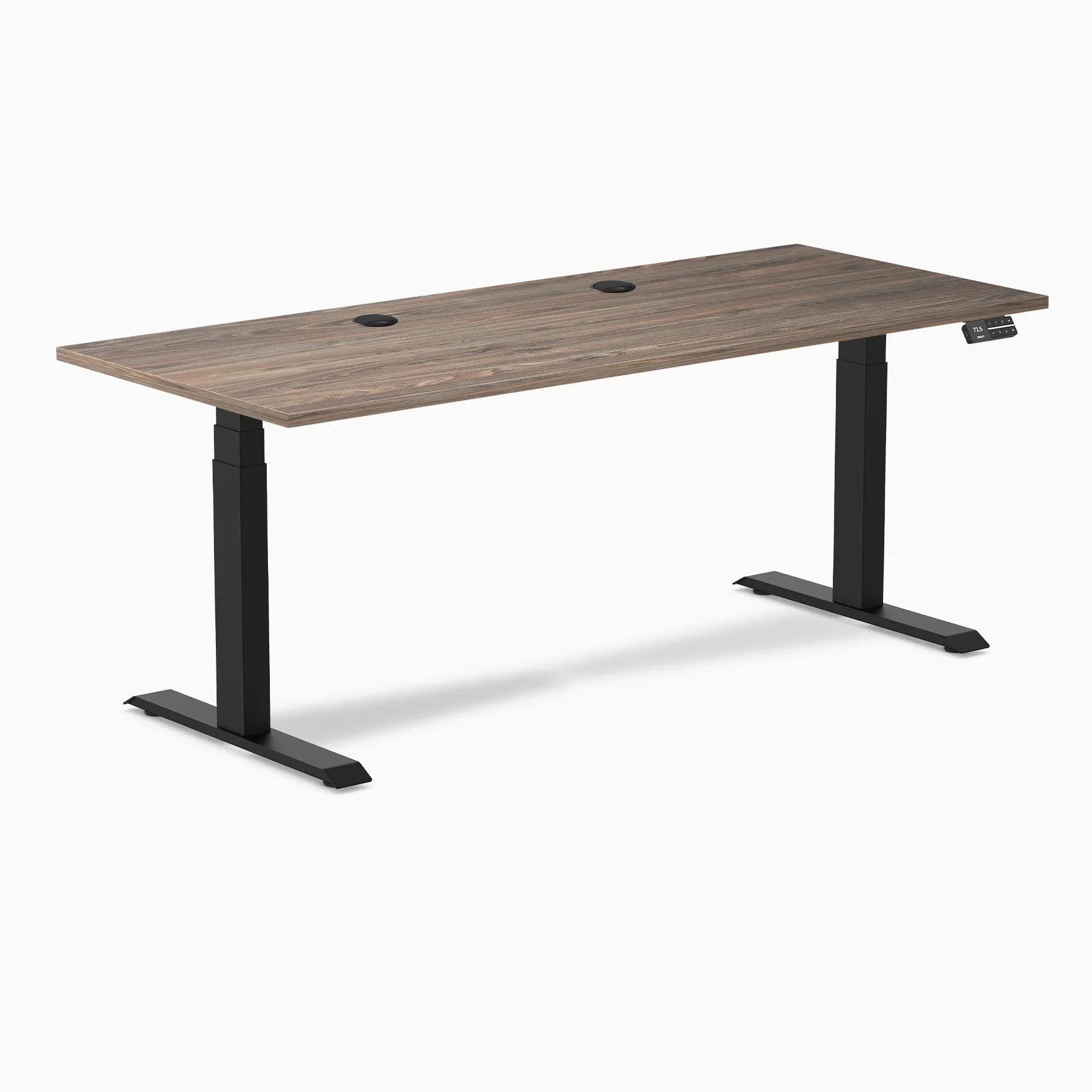 Desky Dual Laminate Sit Stand Desk - Image 151